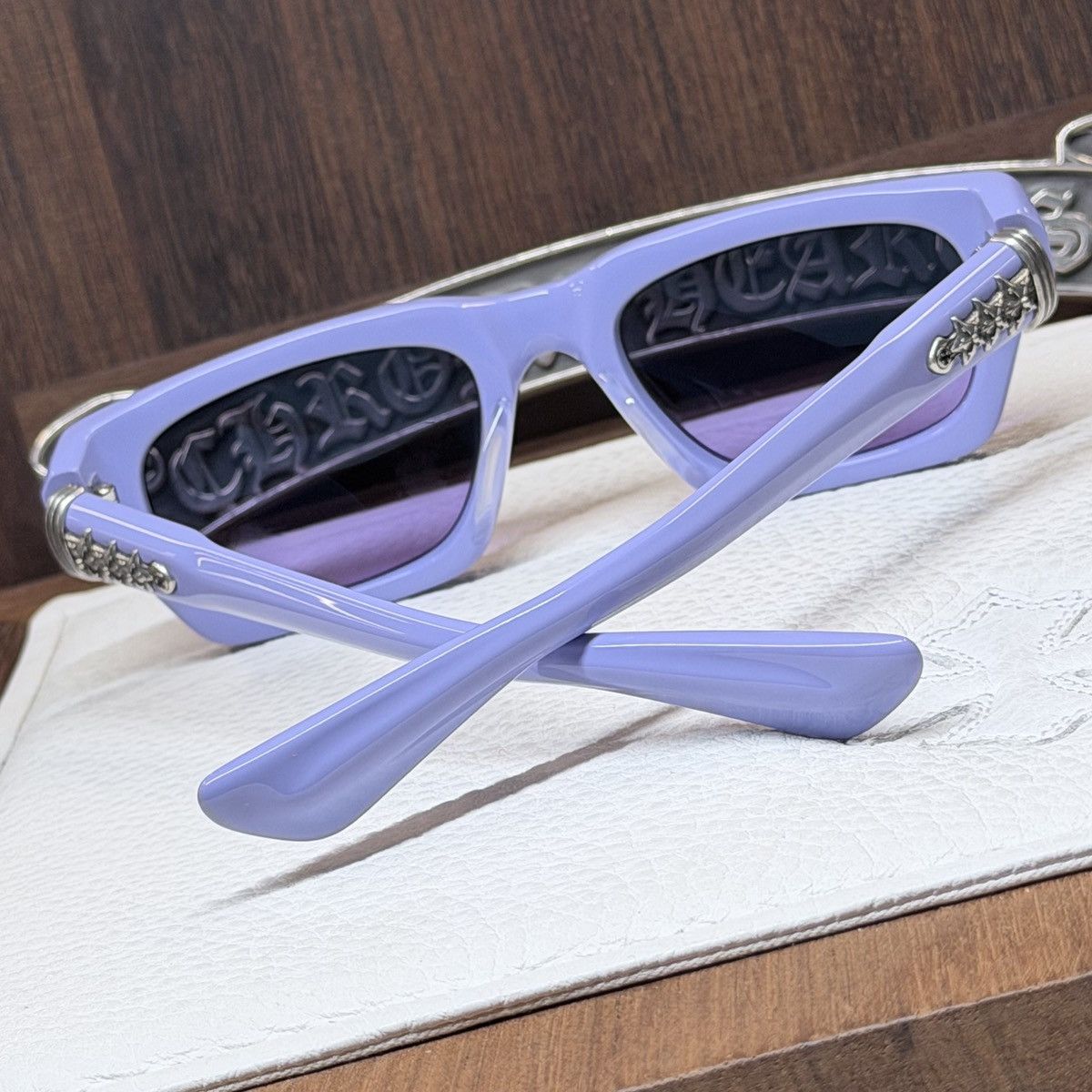 Chrome Hearts Chrome Hearts IDAWANNA Sunglasses Size ONE SIZE - 11 Thumbnail