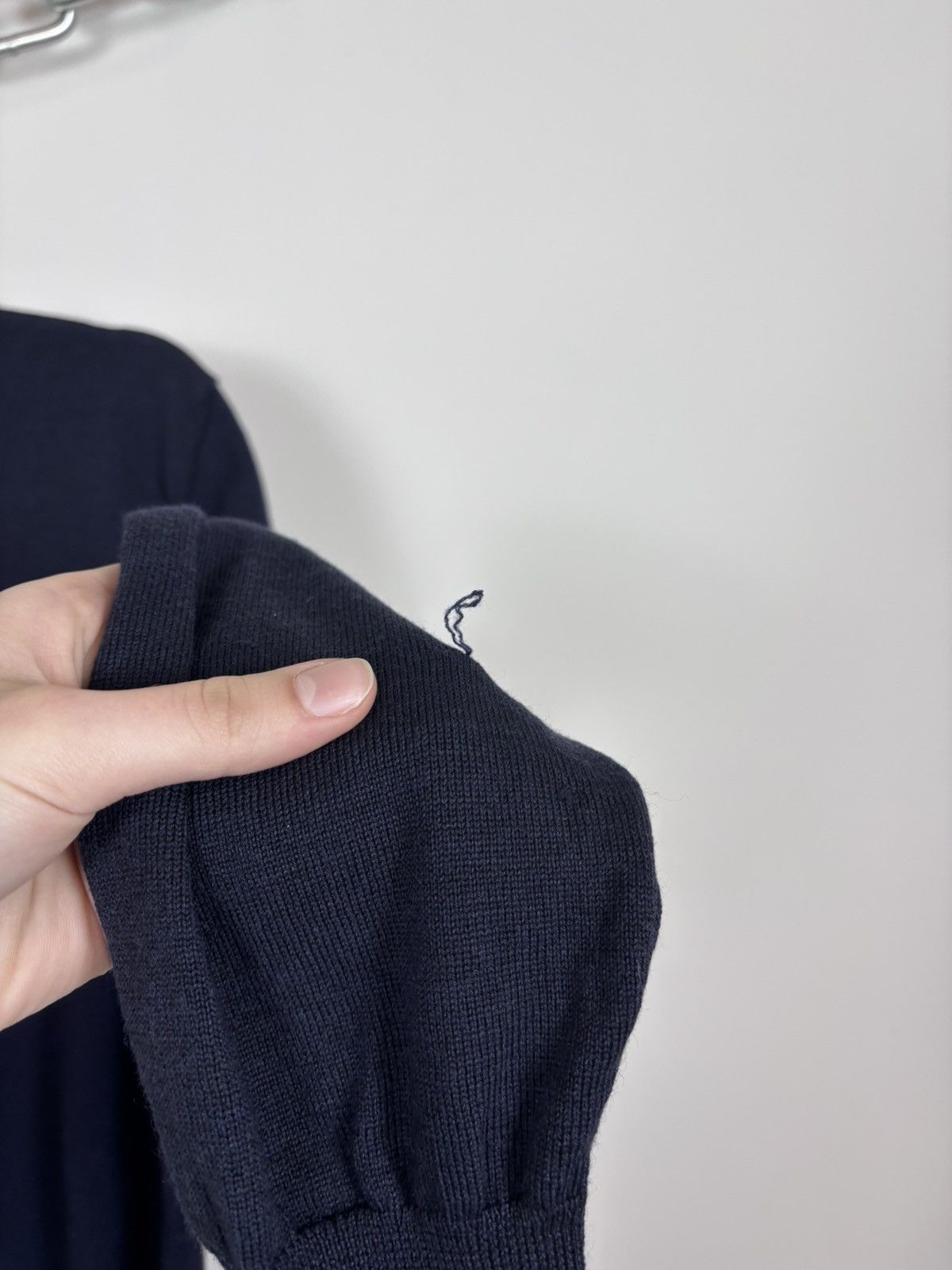 Vivienne Westwood Vivienne Westwood Men’s Navy Blue Wool Sweater Jumper Size US L / EU 52-54 / 3 - 6 Thumbnail