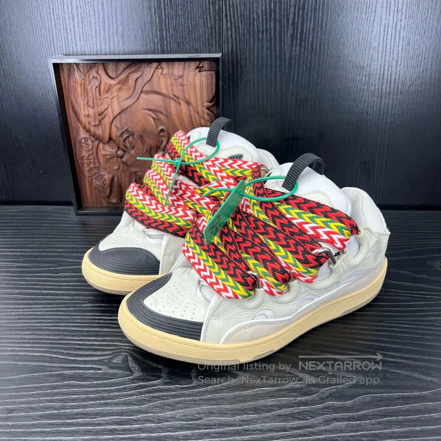 Lanvin Lanvin White Bread Shoes. Size US 7 / EU 40 - 1 Thumbnail
