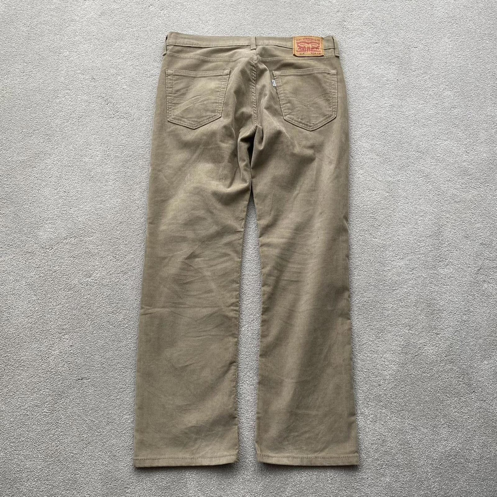 Levi's Vintage Levis 514 Corduroy Trousers Size US 34 / EU 50 - 4 Thumbnail