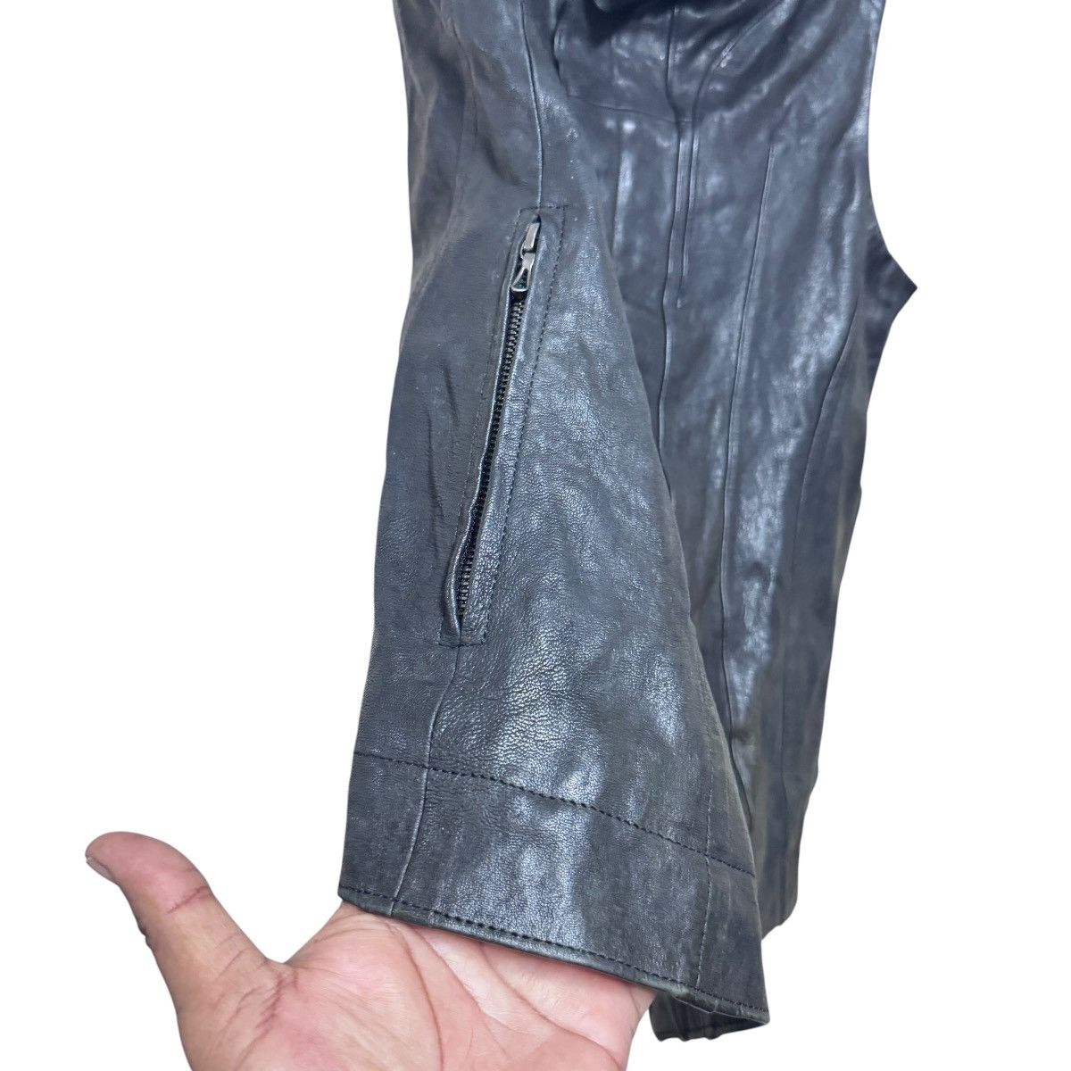 Julius FW2010 Julius Goth_ik; Leather Vest Hi-neck Size US S / EU 44-46 / 1 - 7 Thumbnail