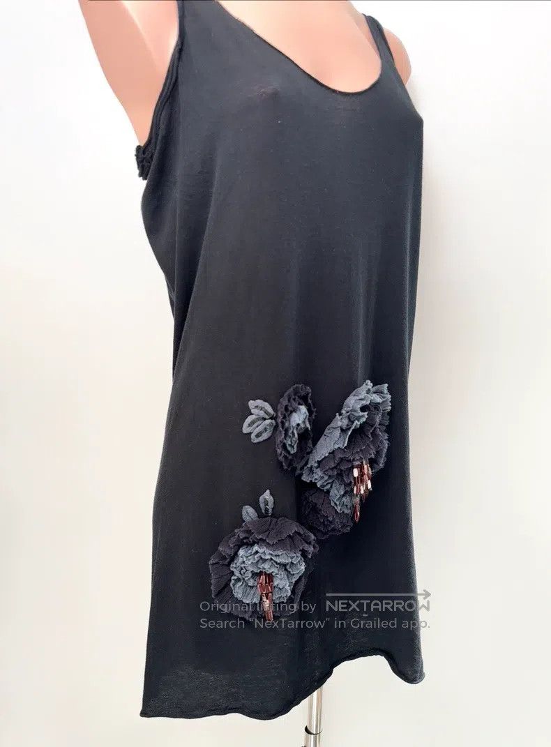 Yohji Yamamoto Yohji Yamamoto size 3 Three-dimensional flower decoration l Size L / US 10 / IT 46 - 2 Thumbnail