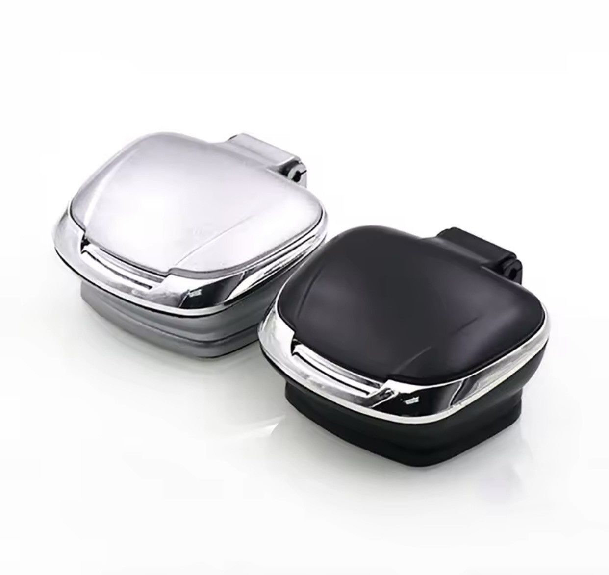 Vintage Portable Car Ashtray Garbage Coin Storage Ashtray Cup Size ONE SIZE - 2 Thumbnail