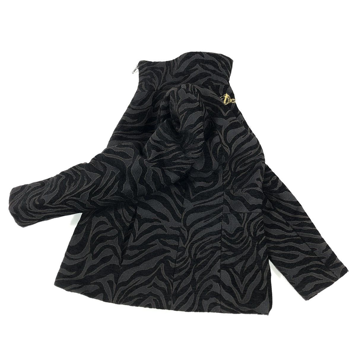 Desigual × Japanese Brand × Missoni DESIGUAL Lilosa Designer Full-Zip Long Sleeve Bomber Coat Down Jacket Size S / US 4 / IT 40 - 4 Thumbnail