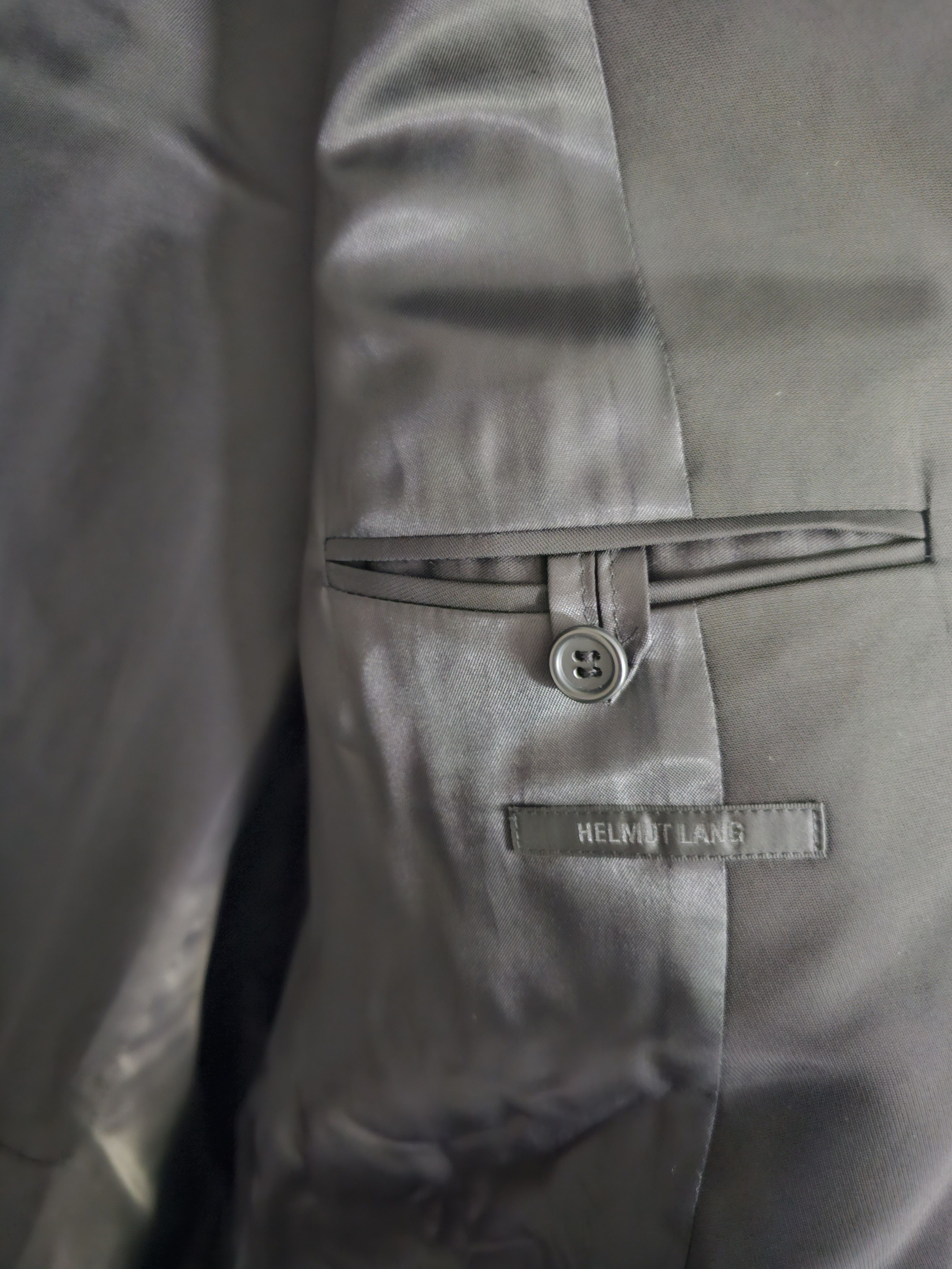Helmut Lang Black Two Button SB Jacket Size 44 Size US XL / EU 56 / 4 - 5 Thumbnail