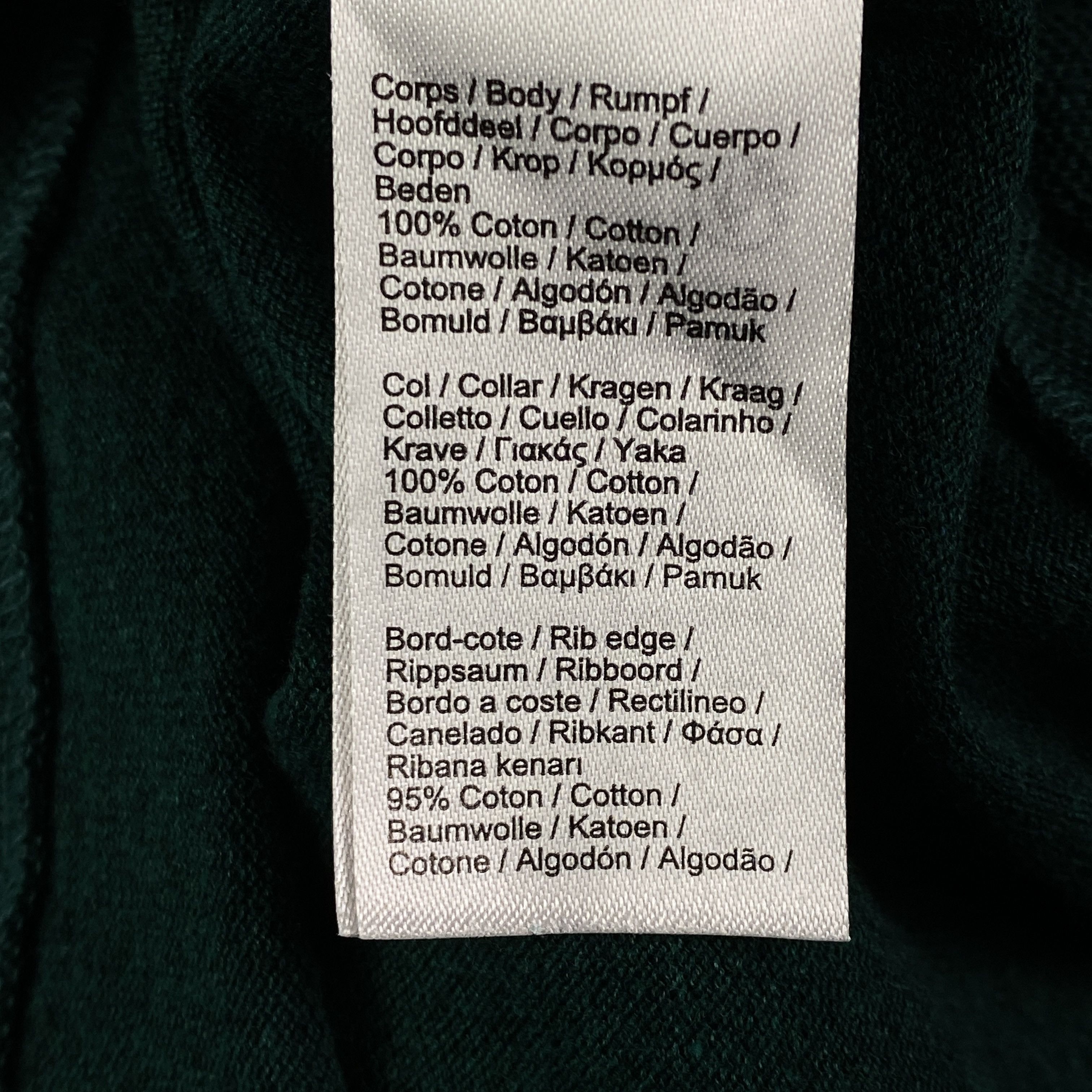 Lacoste Men’s Polo Long Sleeves Rugby Lacoste Size 4XL Green Size US XXL / EU 58 / 5 - 5 Thumbnail