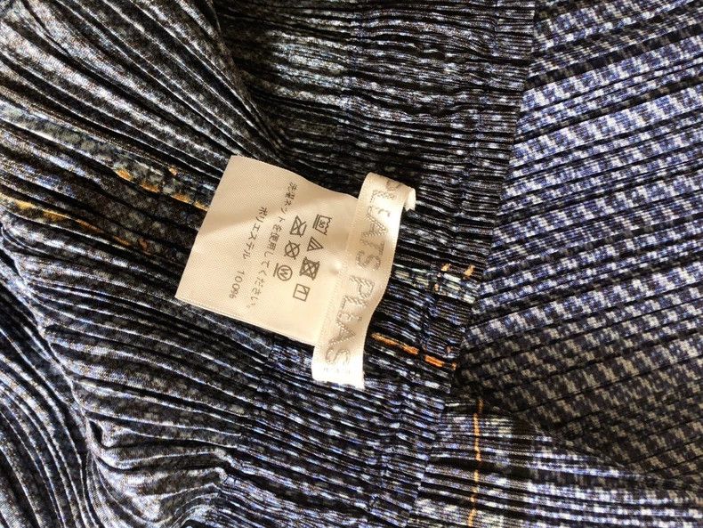 Issey Miyake Issey Miyake size:3 Blue denim skirt Size 22" - 4 Thumbnail