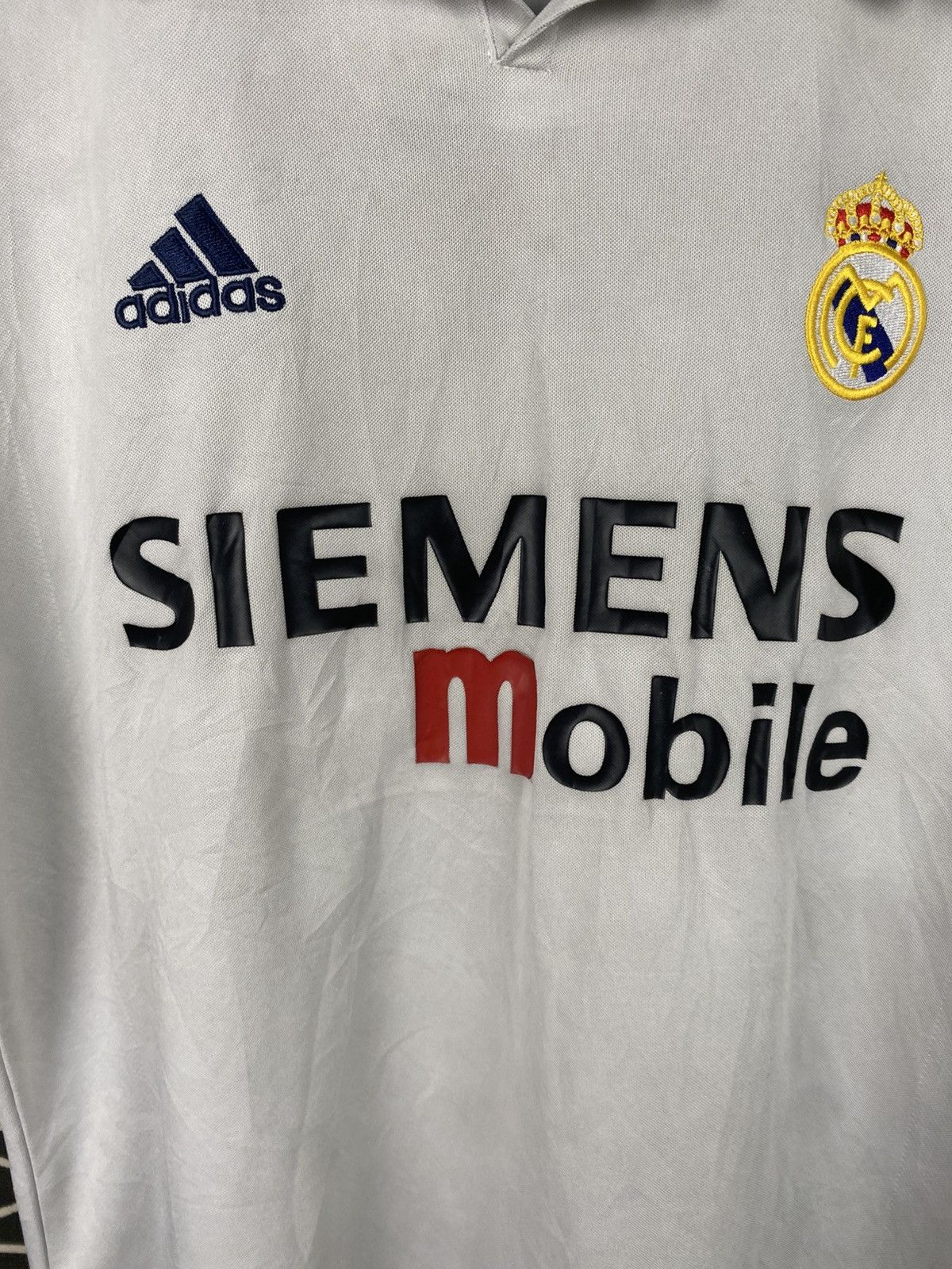 Adidas Vintage 2002/03 Real Madrid Centenary Home Jersey - Raul #7 Size US M / EU 48-50 / 2 - 8 Thumbnail