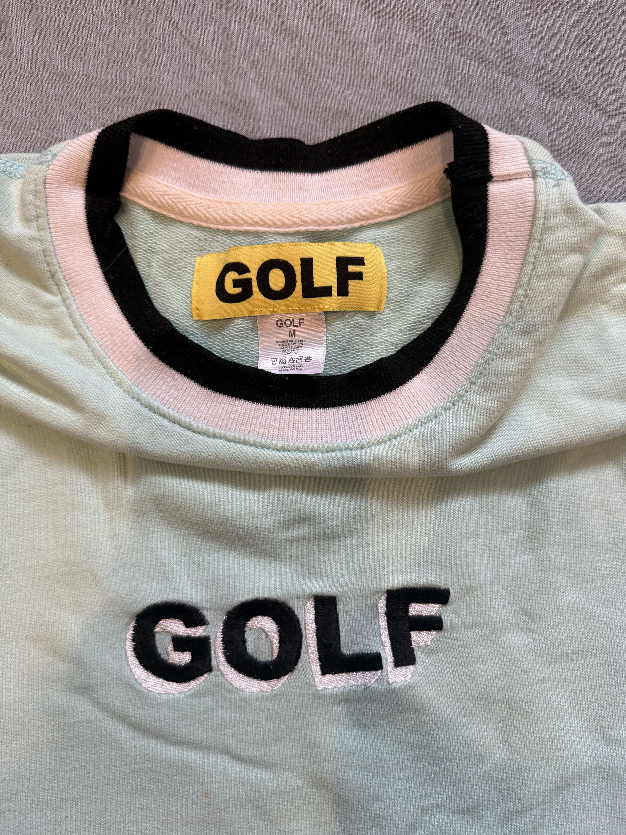 Golf Wang 2015 Striped Collar Crewneck Size US M / EU 48-50 / 2 - 2 Thumbnail