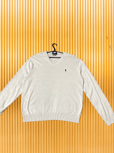 Polo Ralph Lauren × Vintage Black Polo Ralph Lauren Knitted Button Quarter Size L Size US L / EU 52-54 / 3 - 1 Thumbnail