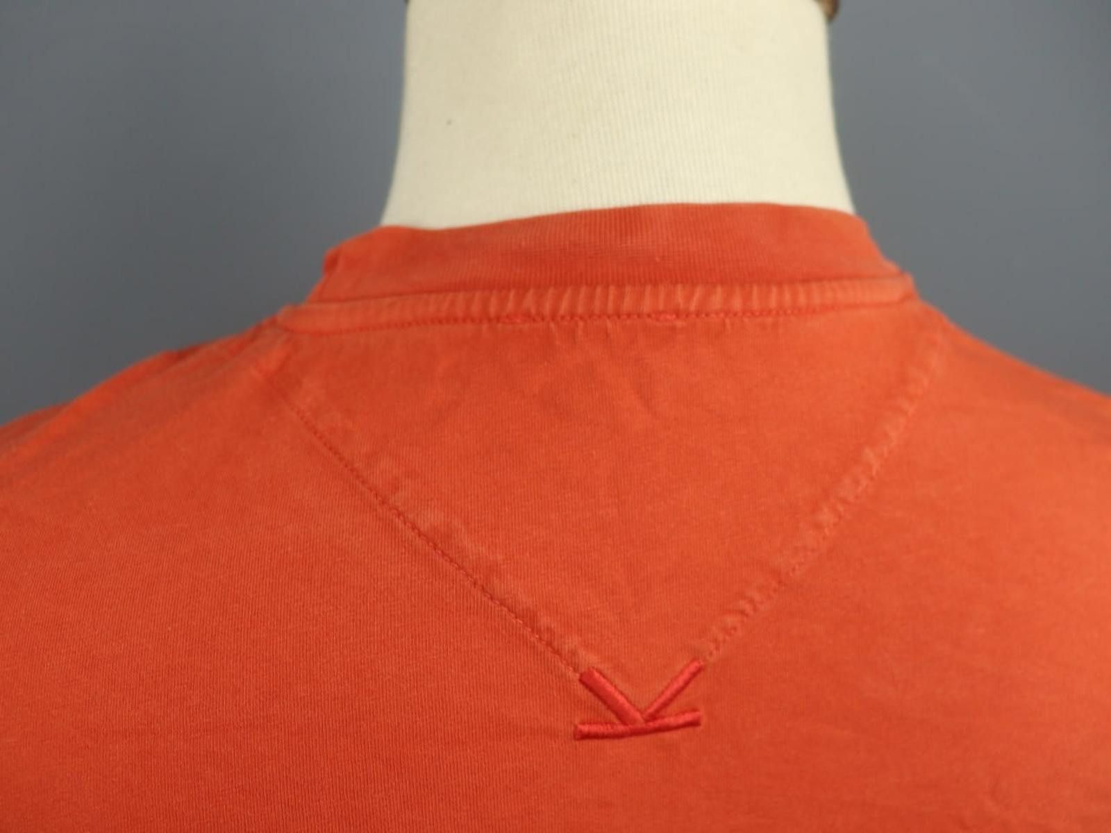 Kenzo Kenzo Orange Crew Neck Casual Pullover Tee Shirt Size M Size US M / EU 48-50 / 2 - 7 Thumbnail