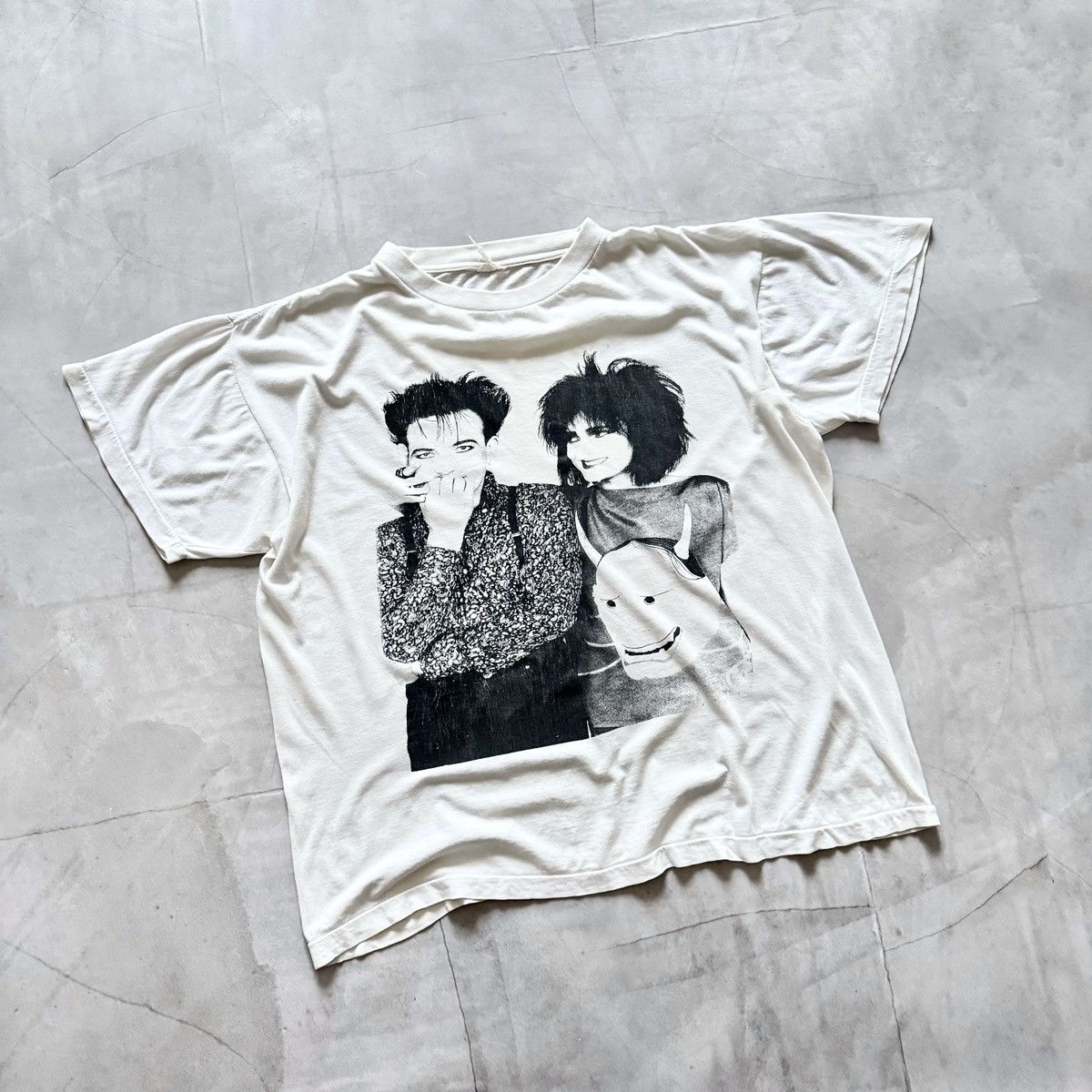 80s Robert Smith & Siouxsie Sioux The Banshees Cure T-Shirt