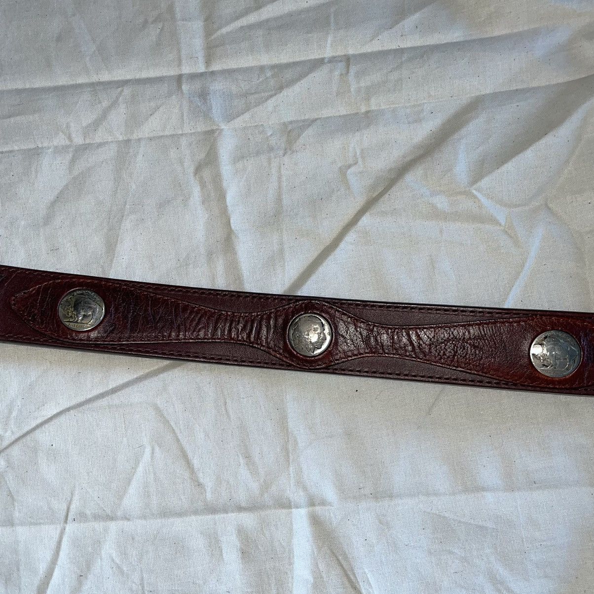 Orvis Orvis Buffalo Nickel Woven Leather Belt Size ONE SIZE - 2 Thumbnail