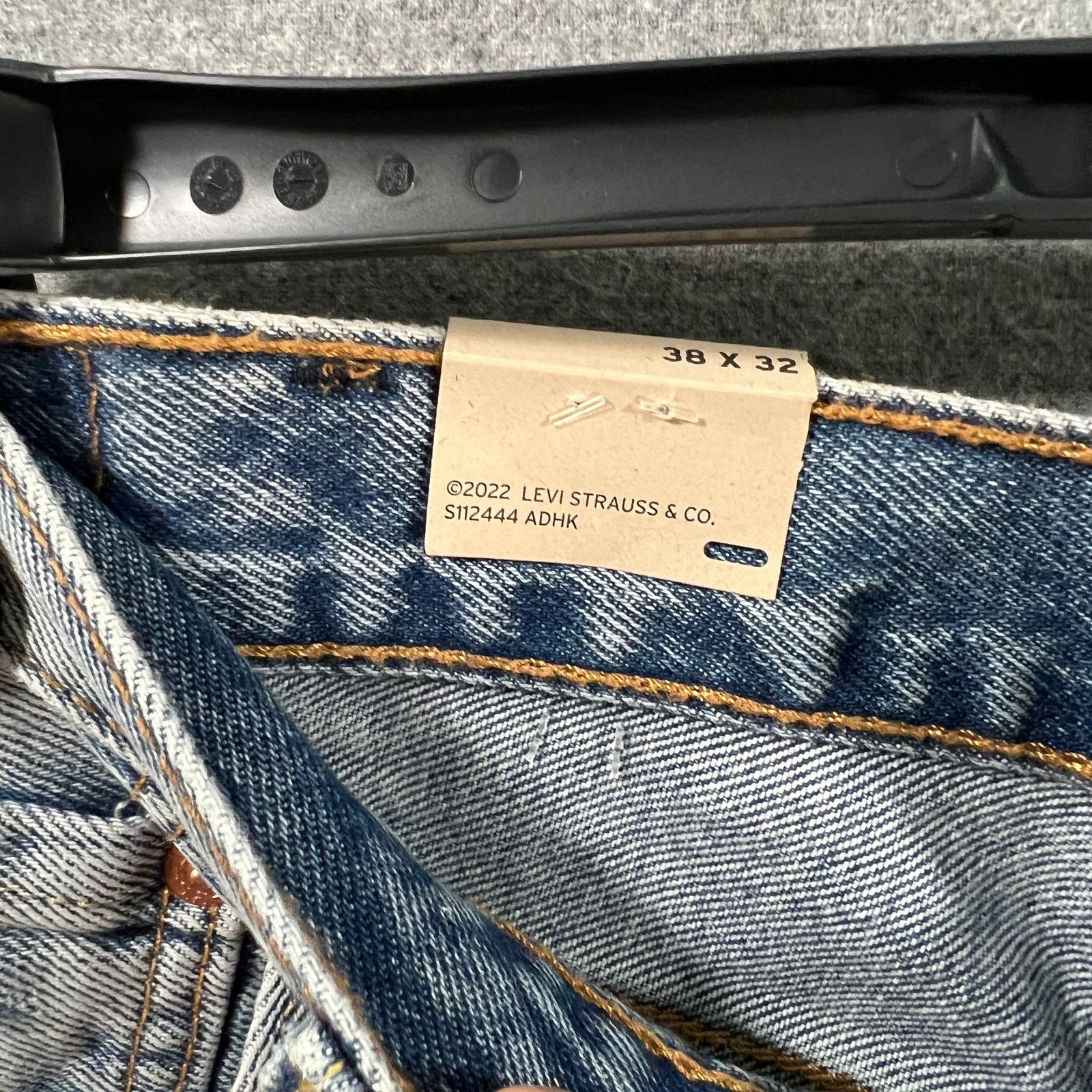 Levi's Levi's Men's 550 RELAXED Jeans W38 L32 Blue Denim Size US 38 / EU 54 - 11 Thumbnail