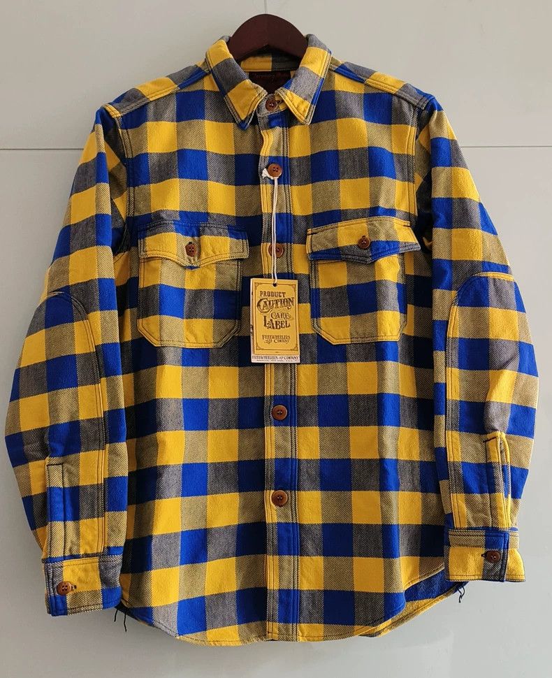 Freewheelers FREEWHEELERS Size 15 St-of-print blockbuster flannel plaid Size US XXS / EU 40 - 1 Thumbnail