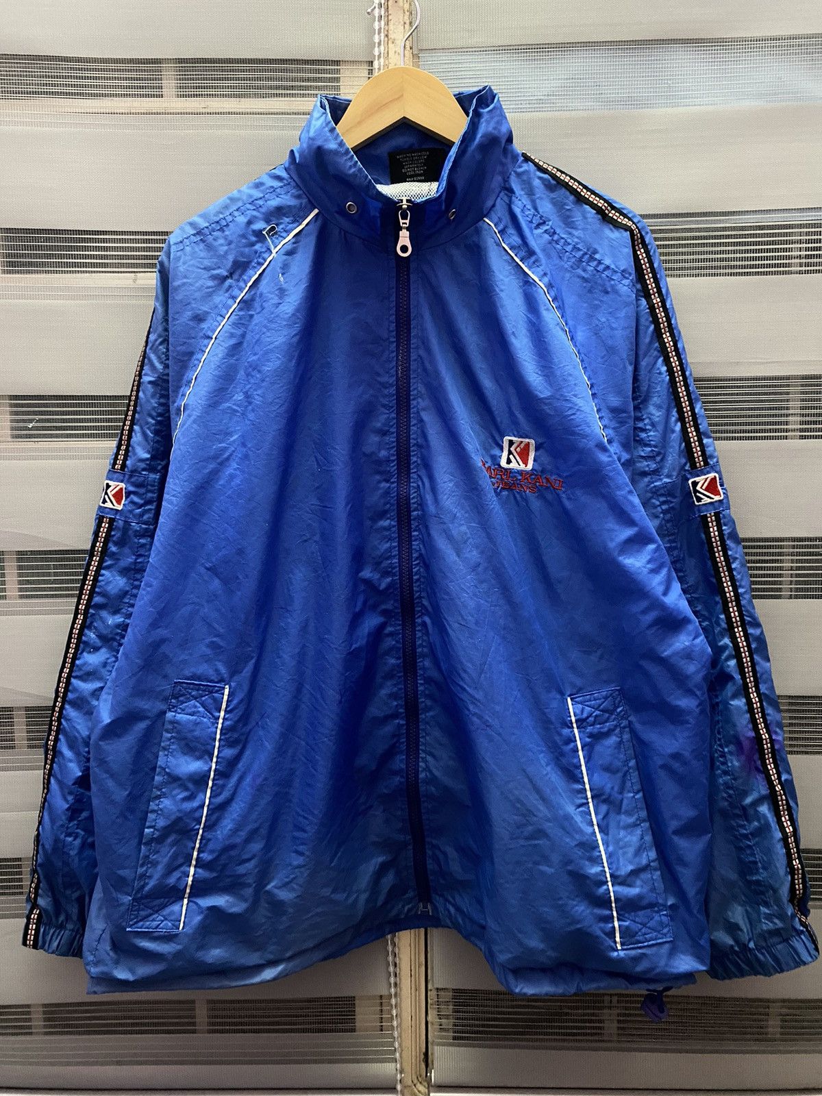 Karl Kani Vintage Karl Kani Sport Zipper Rapper Jacket Size US L / EU 52-54 / 3 - 3 Thumbnail