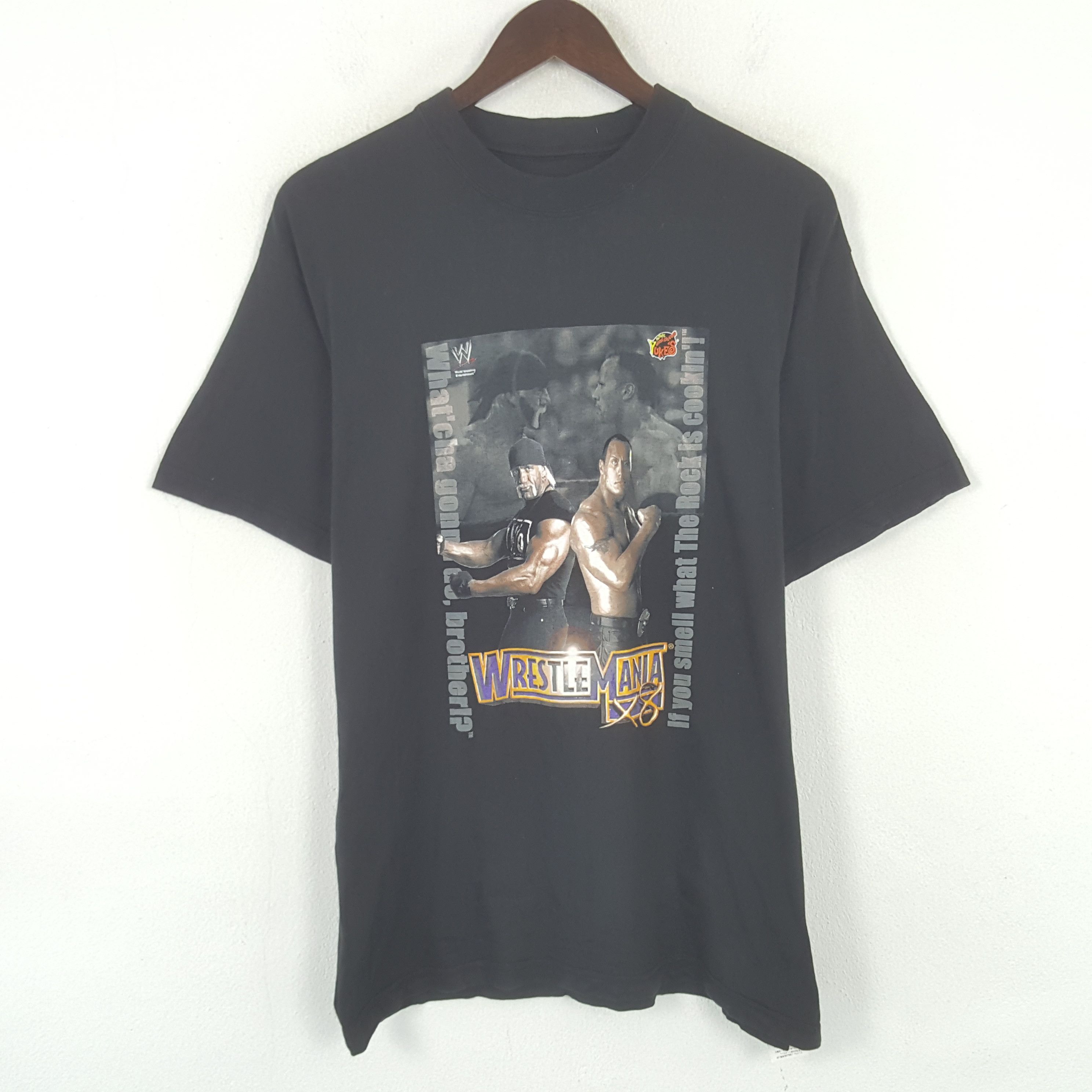 Vintage × WWE Vintage WEE Wrestle Mania Tshirt Size US M / EU 48-50 / 2 - 1 Thumbnail