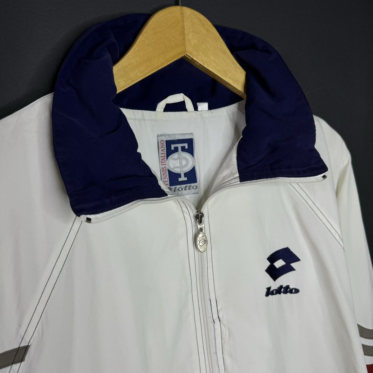 Lotto Sport Vintage Lotto Zip Sweater Windbreaker Y2K 90s Size US L / EU 52-54 / 3 - 3 Thumbnail