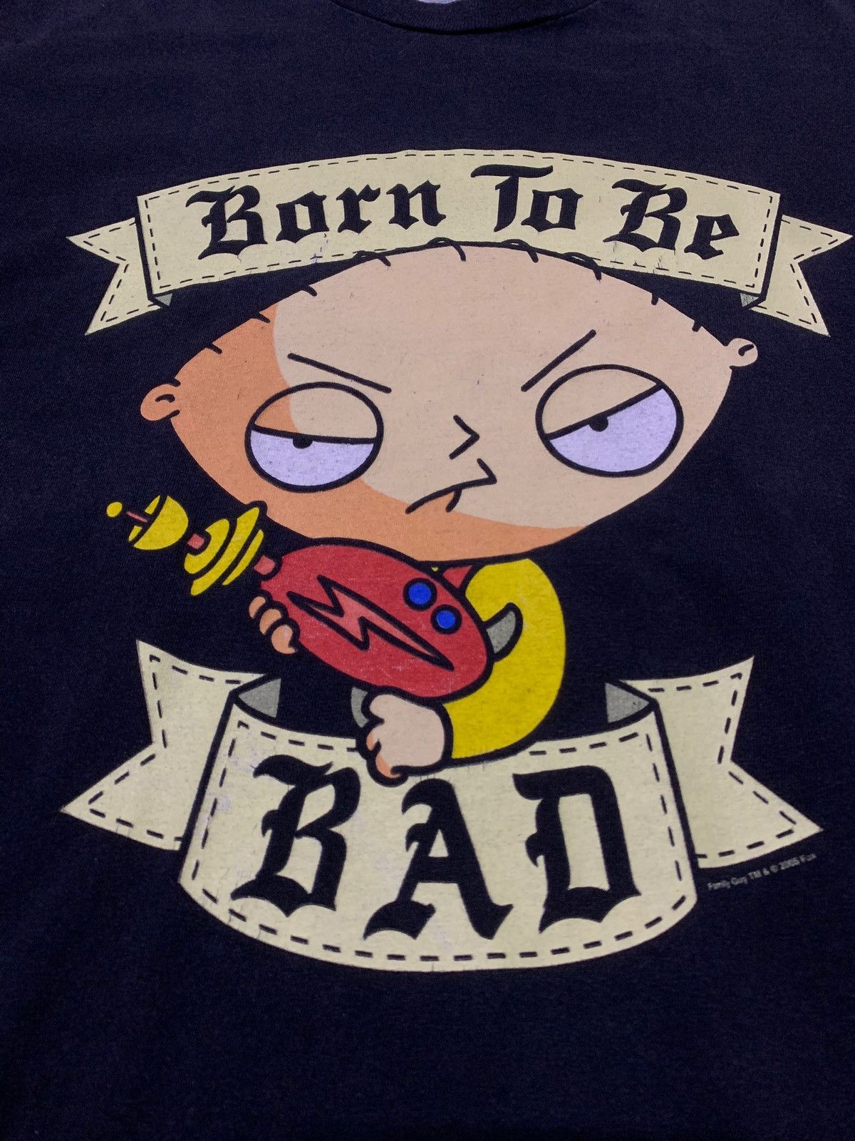 Delta × Garbage TV Crazy Y2k Vintage Family Guy Stewie Bad Guy Size US L / EU 52-54 / 3 - 3 Thumbnail