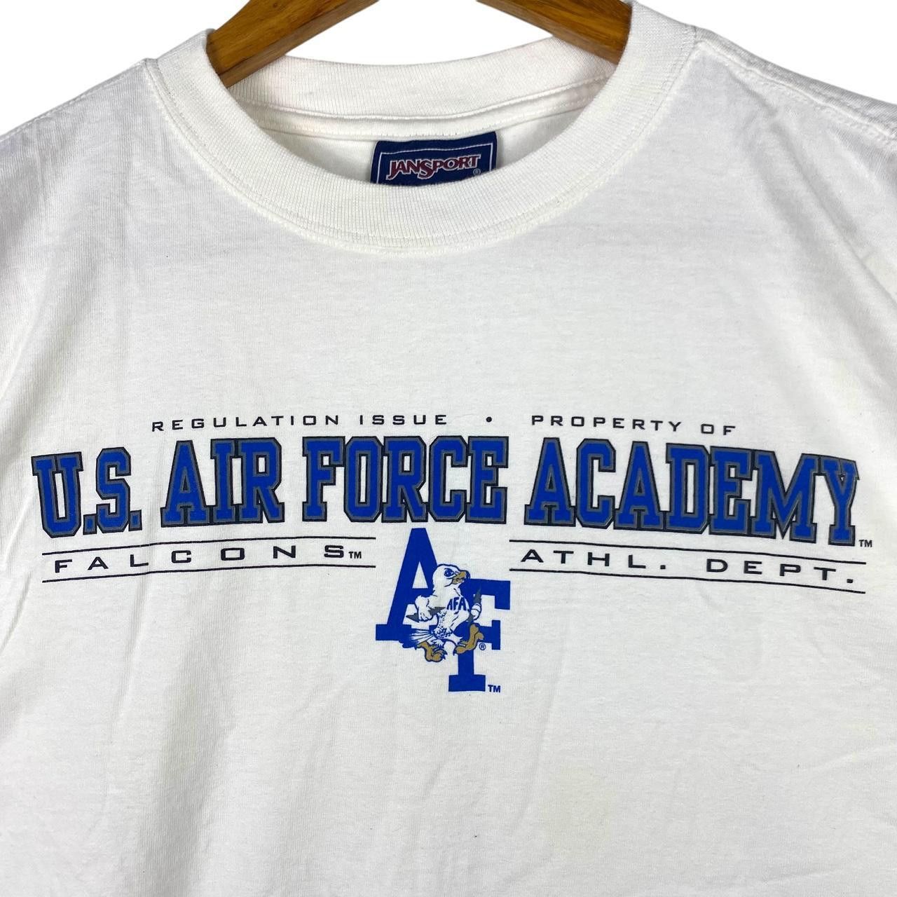 Jansport Vintage US AIR FORCE Academy Falcons Athl Dept Tee Shirt Top Size US S / EU 44-46 / 1 - 3 Thumbnail