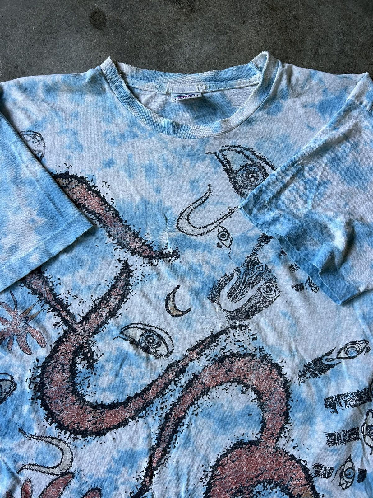 Band Tees Rare Vintage AOP " The Cure " Wish Tour 1992 Size US XL / EU 56 / 4 - 9 Thumbnail