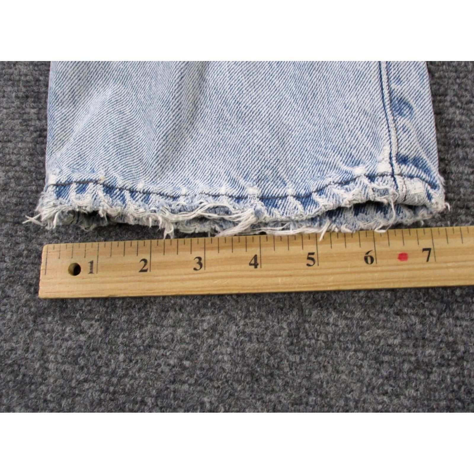 Levi's Vintage Levi's Silvertab Jeans Mens 36x32 Denim Straight Workwear 90s Distressed Pockets Blue Mens Size US 35 - 5 Thumbnail