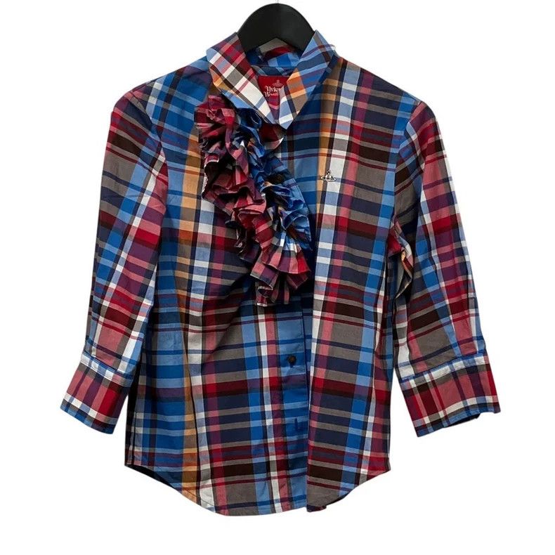 Vivienne Westwood Vivienne Westwood size00 A shirt with crimped hem Size M / US 6-8 / IT 42-44 - 1 Thumbnail