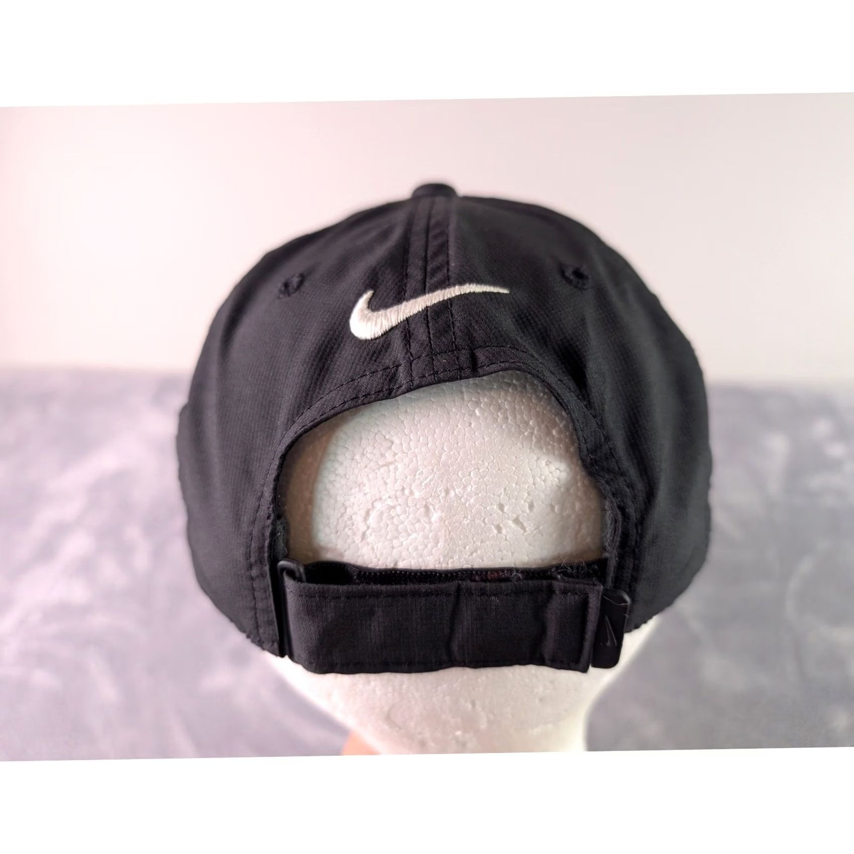 Nike Nike Disney Parks Mickey Mouse Legacy91 Dri-FIT Hat Black 892652-010 Adjustable Unisex Adults One Size Swoosh Mickey Hard to reproduce Size ONE SIZE - 3 Thumbnail