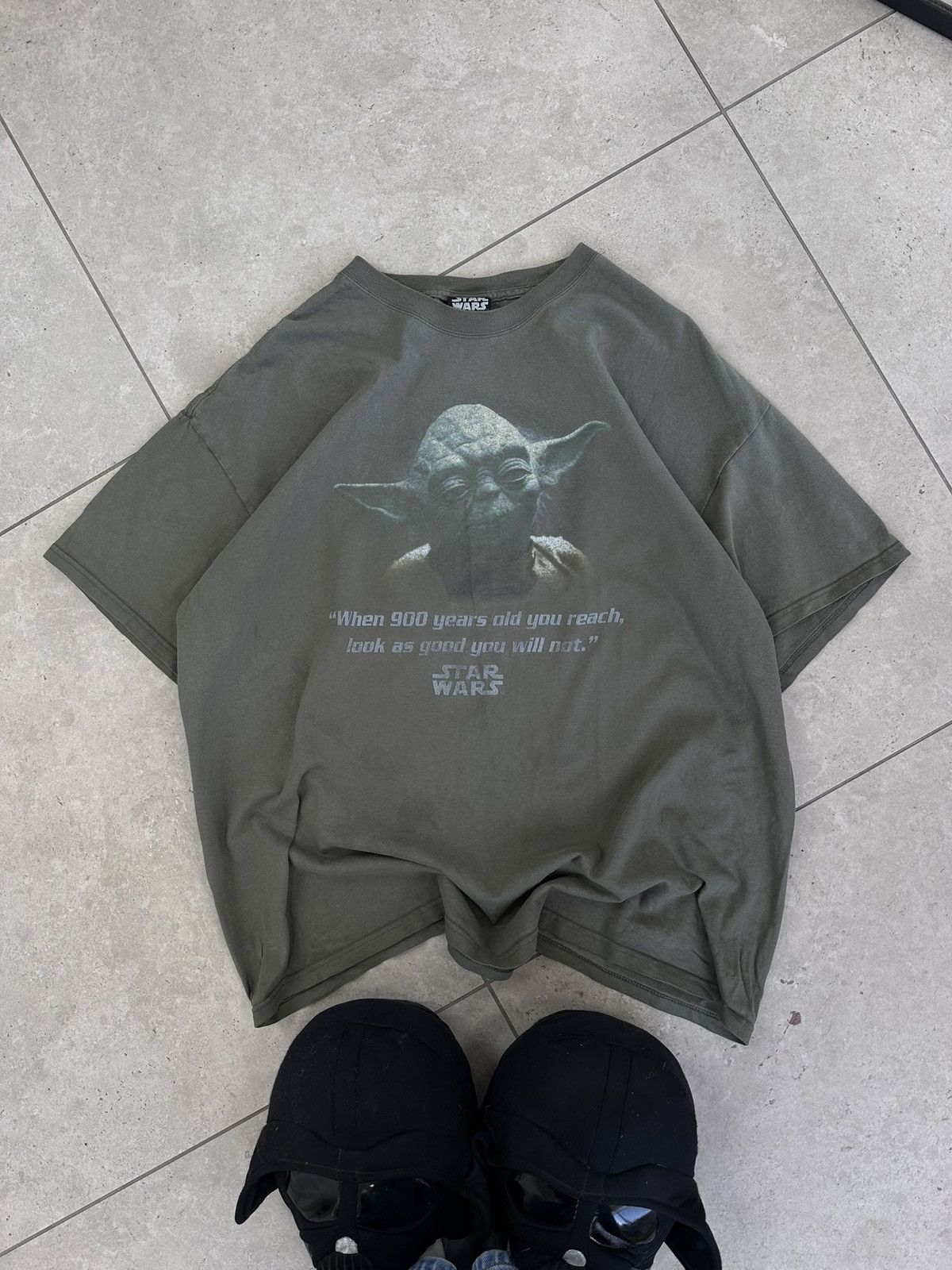 Star Wars Vintage Star Wars Yoda Graphic Tee Size US XXL / EU 58 / 5 - 1 Thumbnail