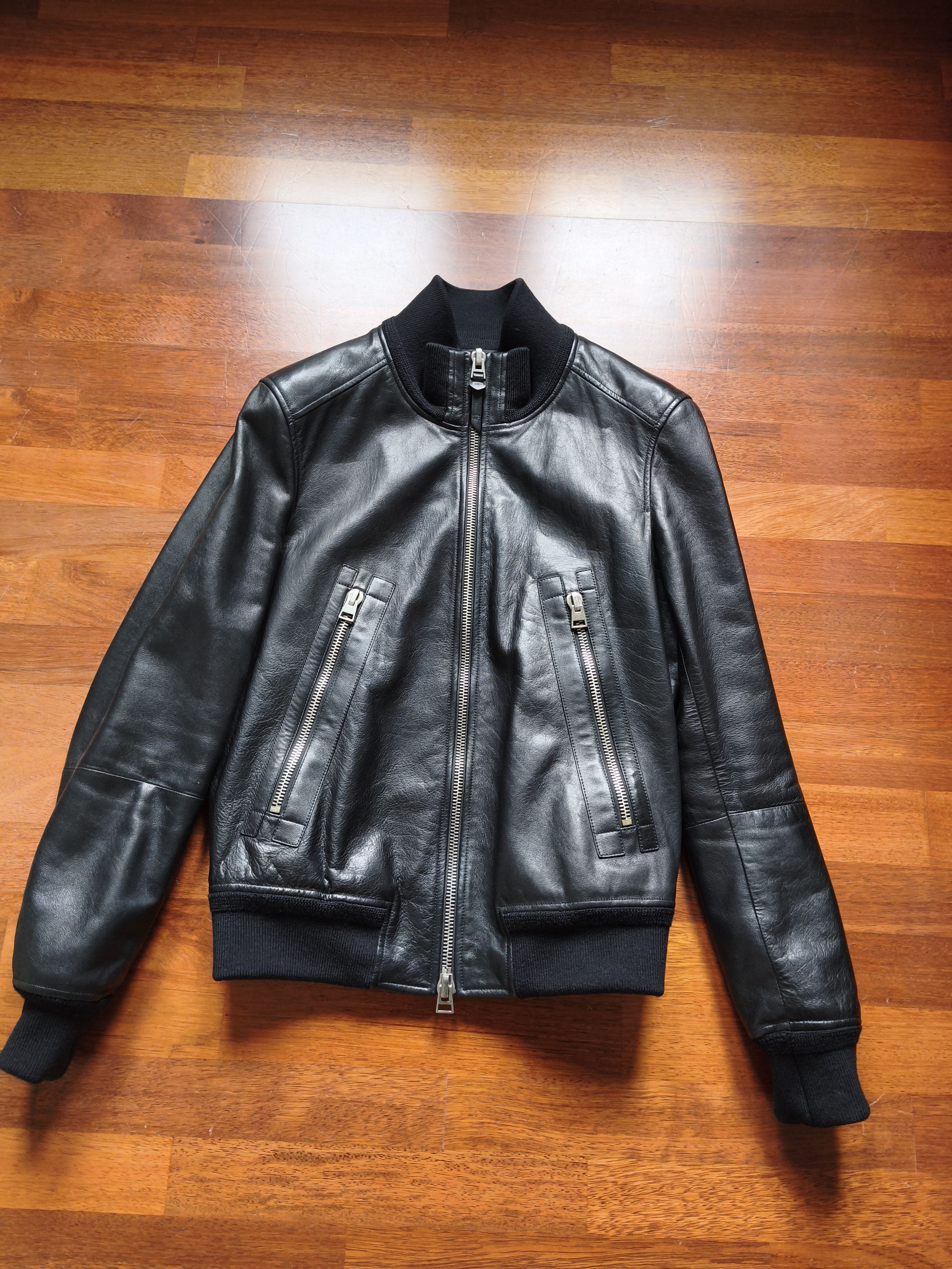 Tom Ford Tom Ford Leather Jacket Size US M / EU 48-50 / 2 - 2 Thumbnail
