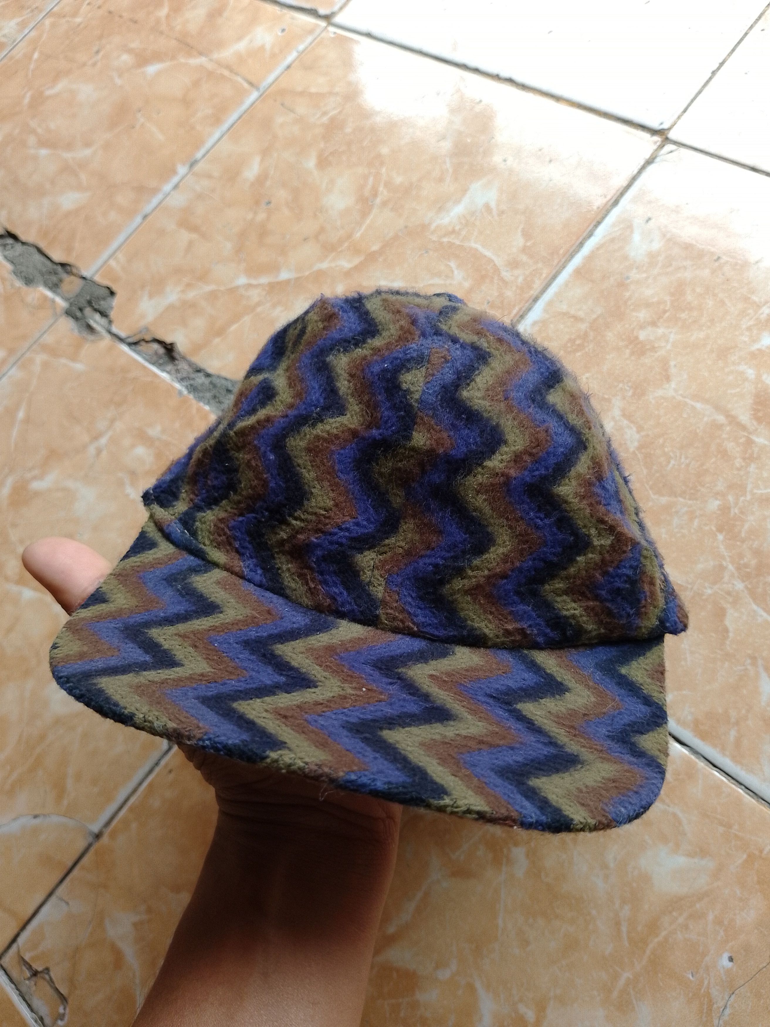 Missoni × Vintage Vintage Black Missoni Sport Hat Size ONE SIZE - 6 Thumbnail