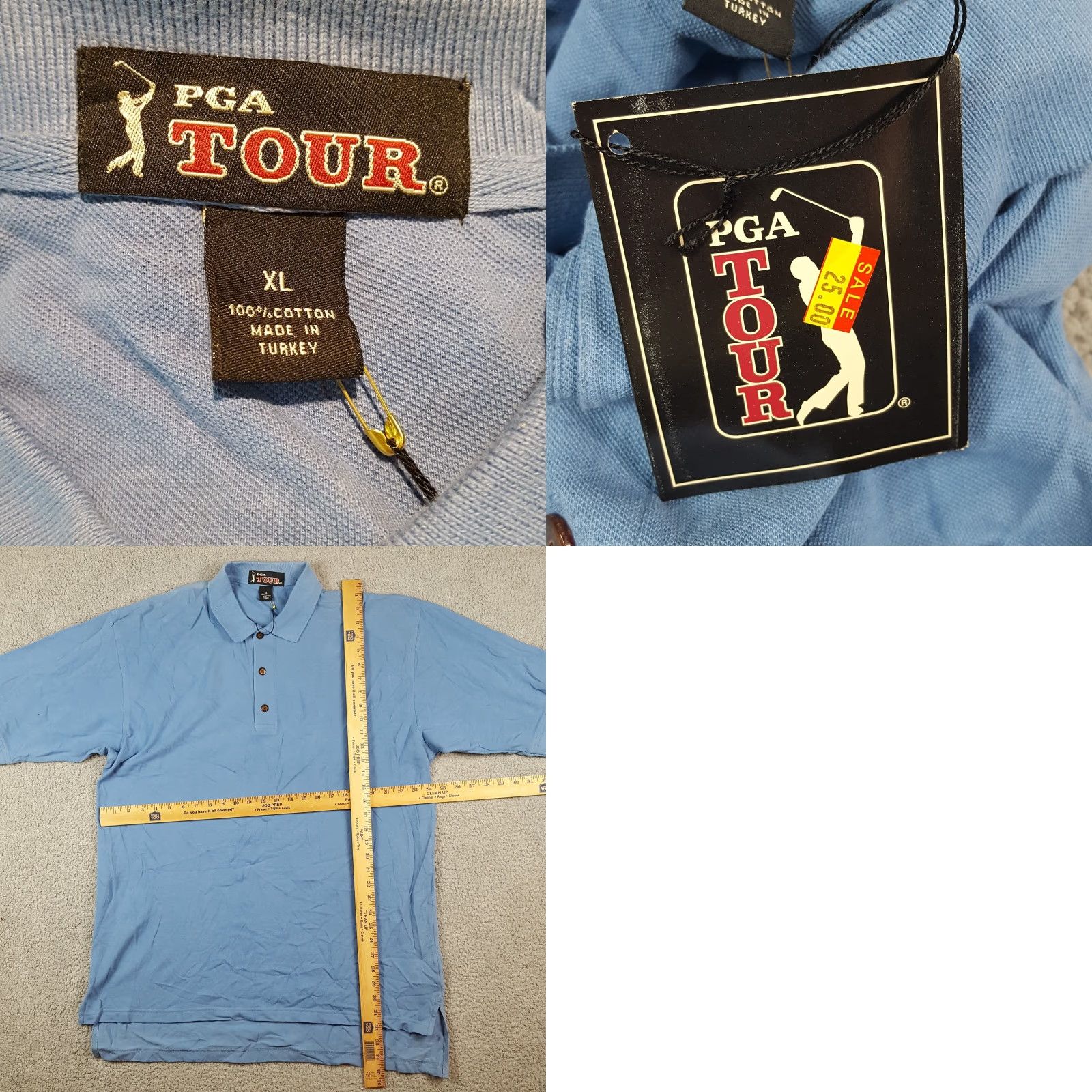 PGA Tour Vintage PGA Golf Tour Preppy Collared Men's Size XL Short Sleeve Polo Shirt 90s Size US XL / EU 56 / 4 - 8 Thumbnail
