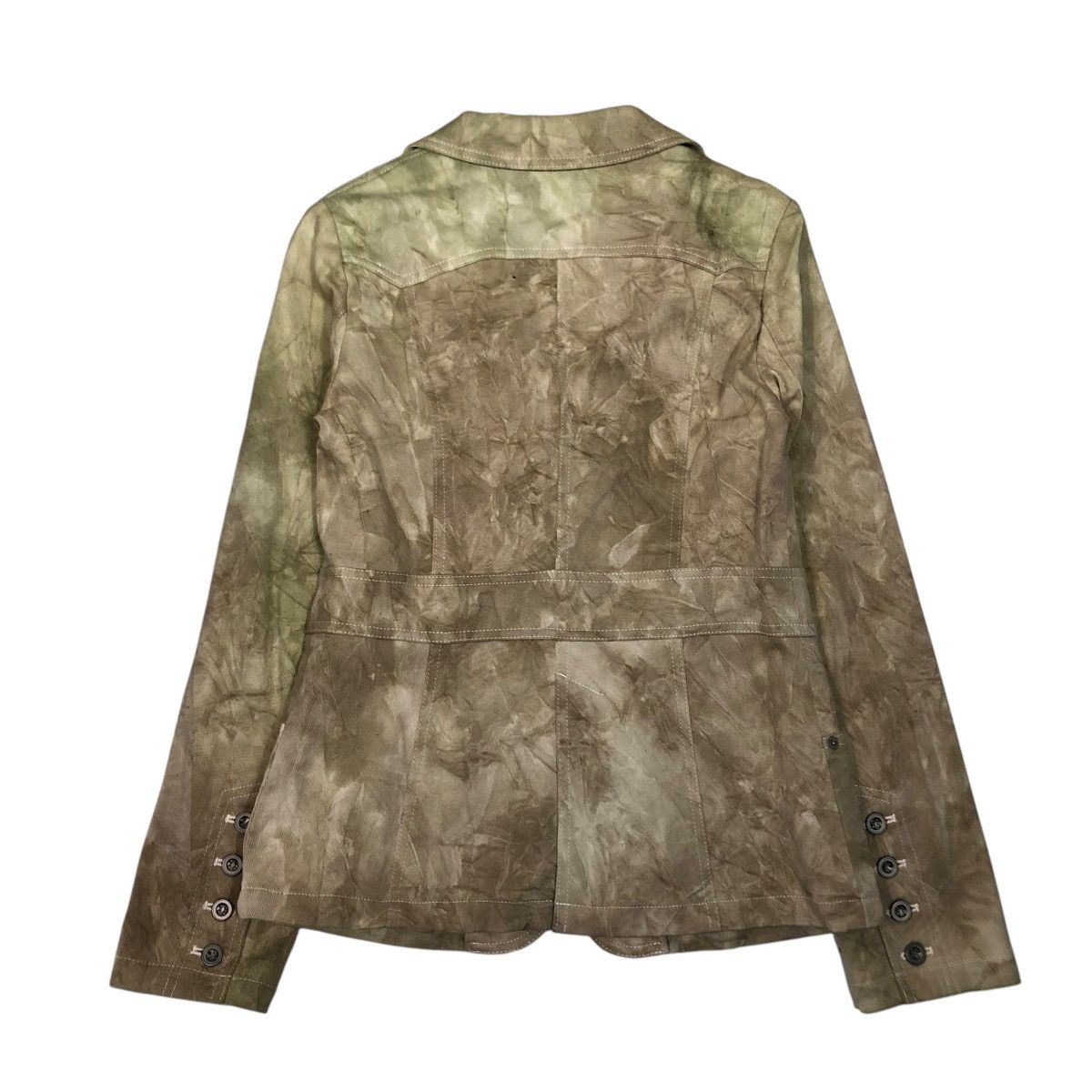 Hysteric Glamour 🔥VINTAGE BIKER JACKET ACID WASH DESIGN TORNADO MART Size M / US 6-8 / IT 42-44 - 2 Thumbnail