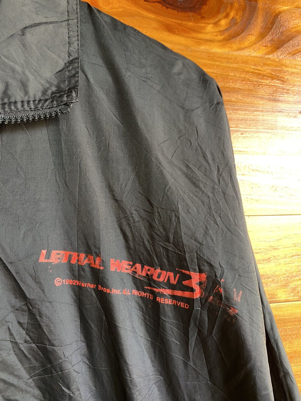 Vintage Vintage Lethal Weapon 3 Movie Promo Warner Bros 1992 Black Size US M / EU 48-50 / 2 - 11 Thumbnail