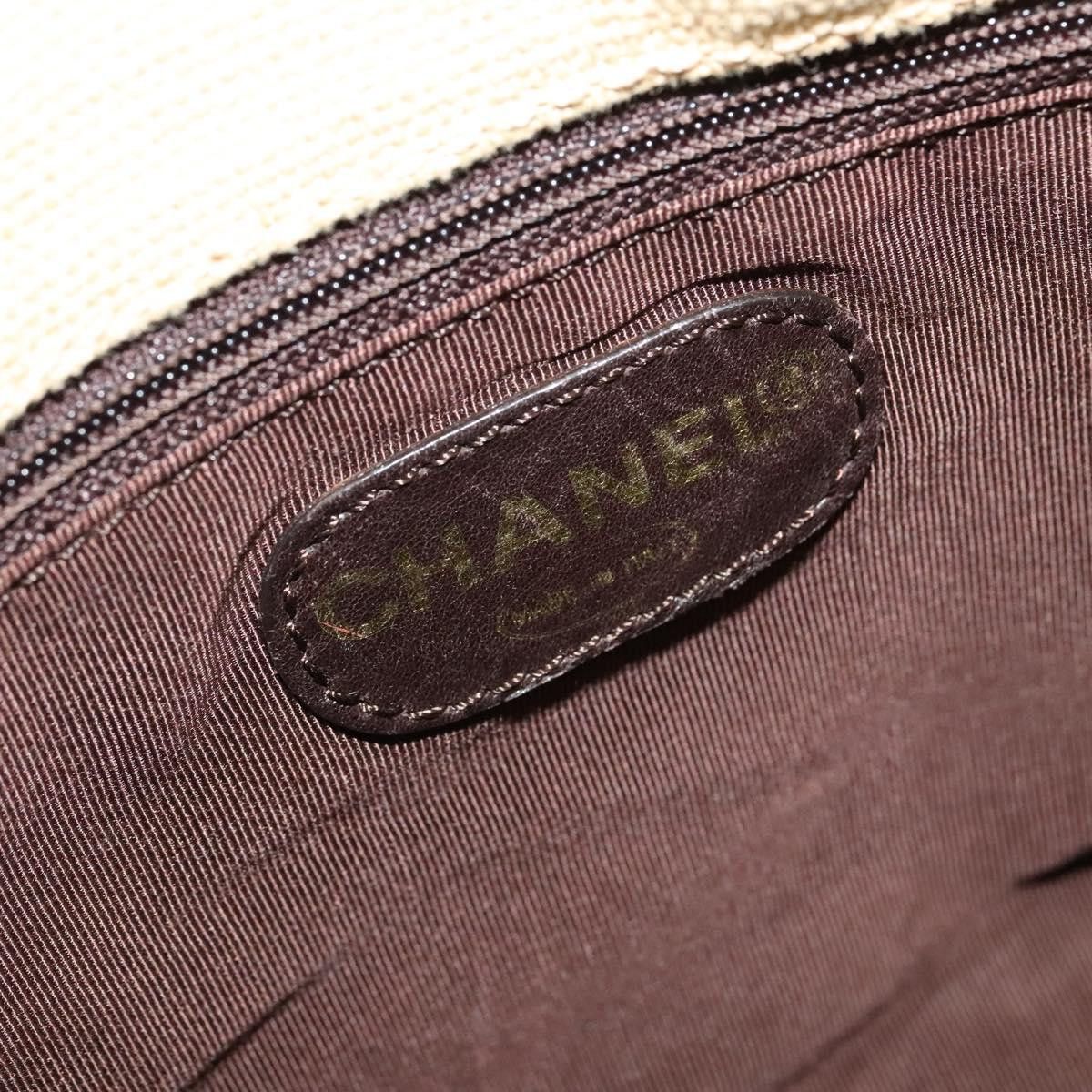 Chanel CHANEL Tote Bag Canvas Leather Beige CC Size ONE SIZE - 10 Thumbnail