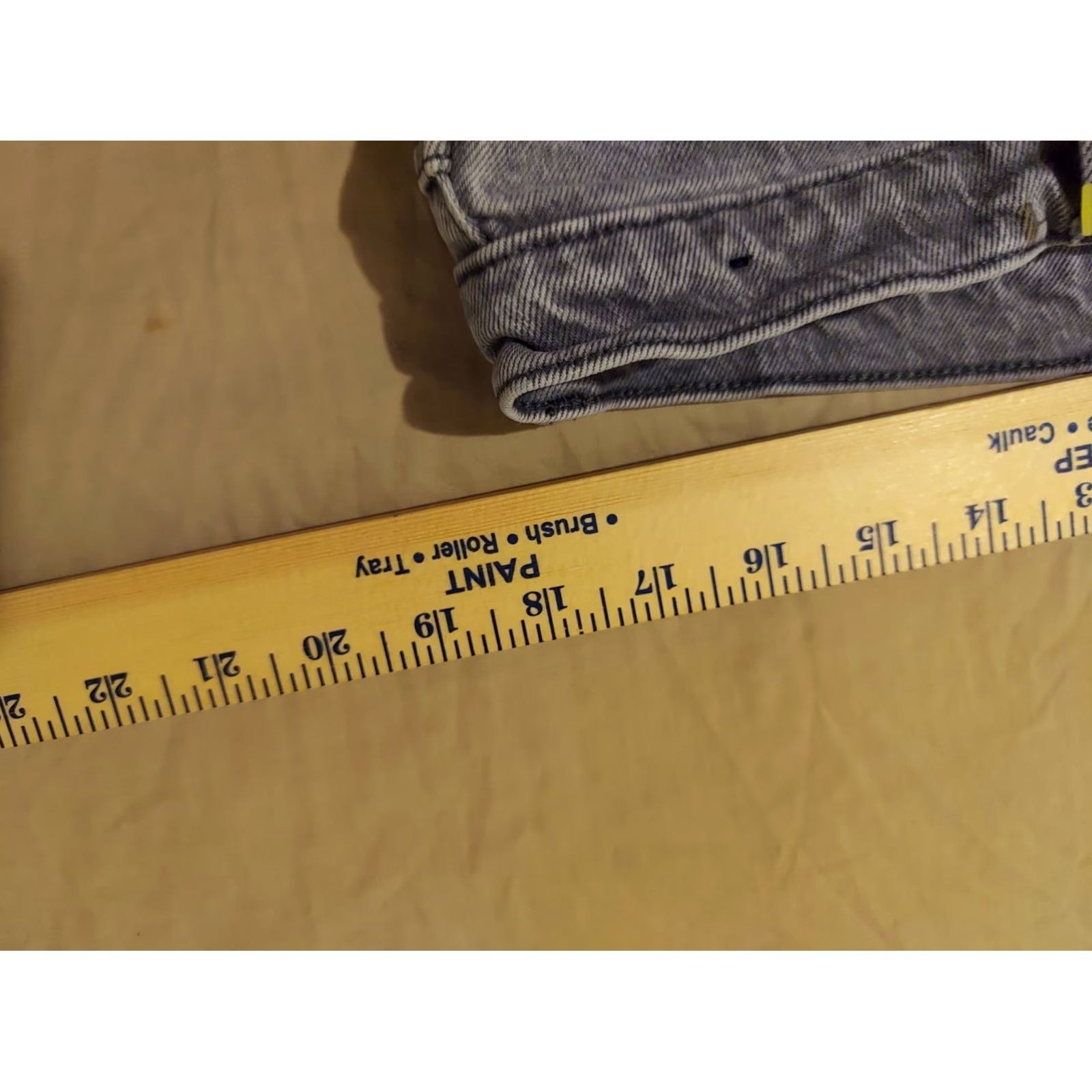 Abercrombie & Fitch Womens Abercrombie & Fitch Jeans 33 16 Gray Straight Ultra High Rise Denim Pants 90s Vintage? Size 38" / US 16 / IT 52 - 6 Thumbnail