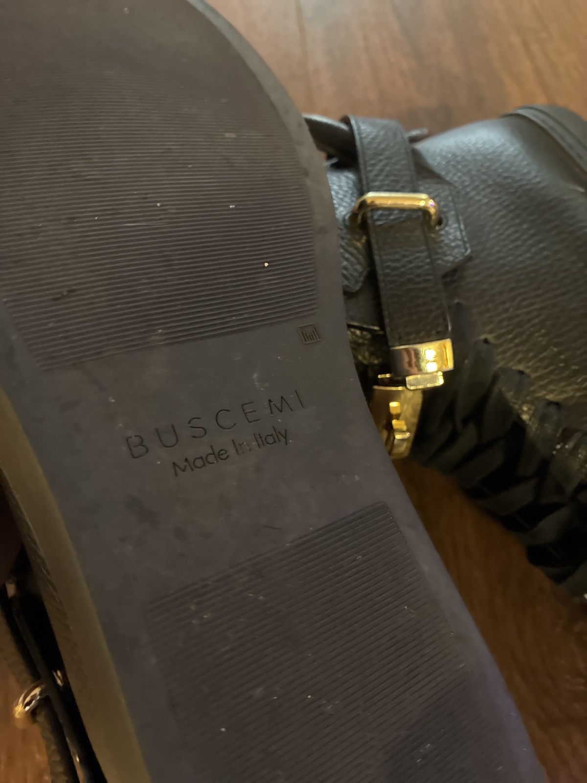 Buscemi Black Leather Buscemi Hi-top sneakers Size US 9 / EU 42 - 6 Thumbnail