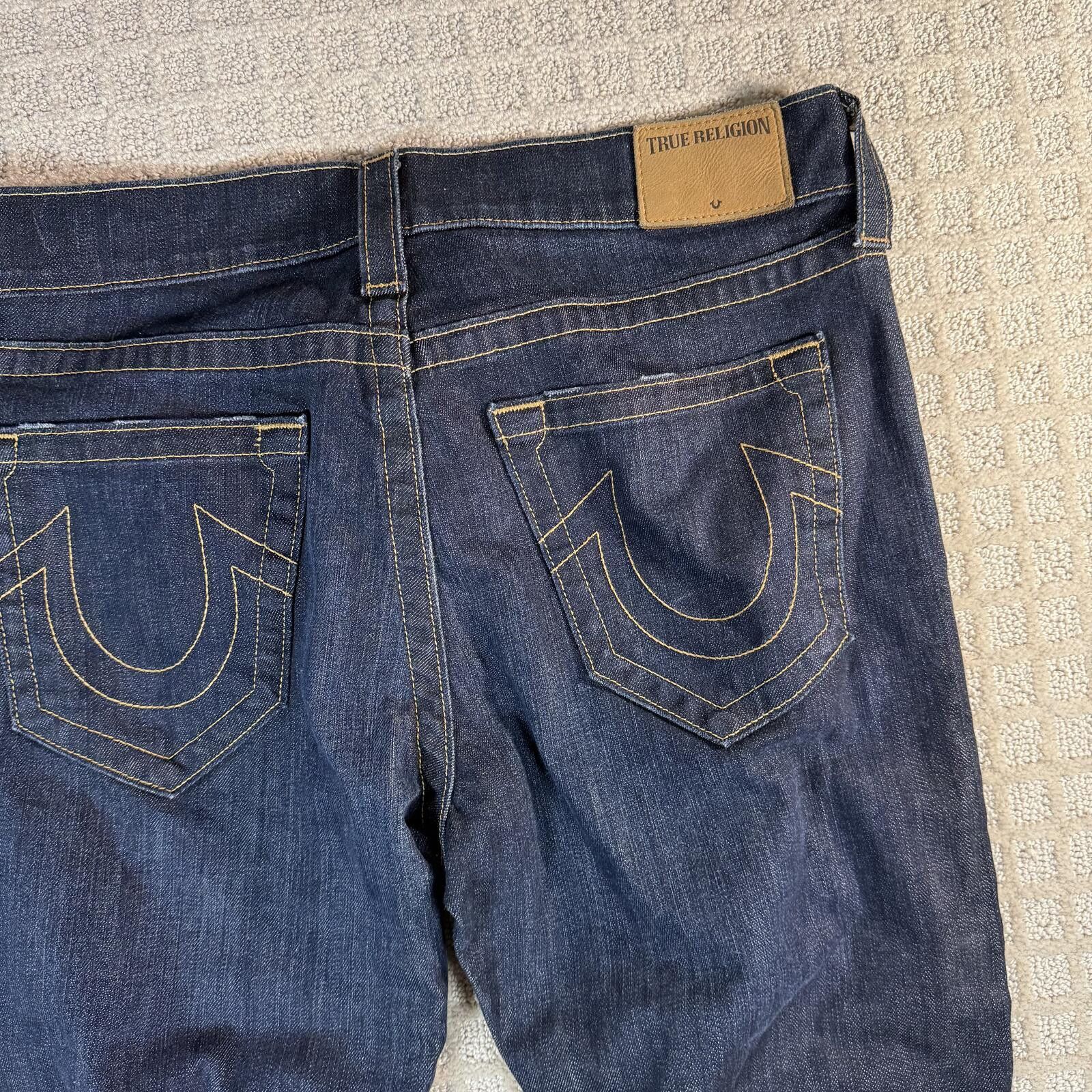 True Religion True Religion Ricky Relaxed Straight Jeans Mens 32 USA Size US 32 / EU 48 - 8 Thumbnail