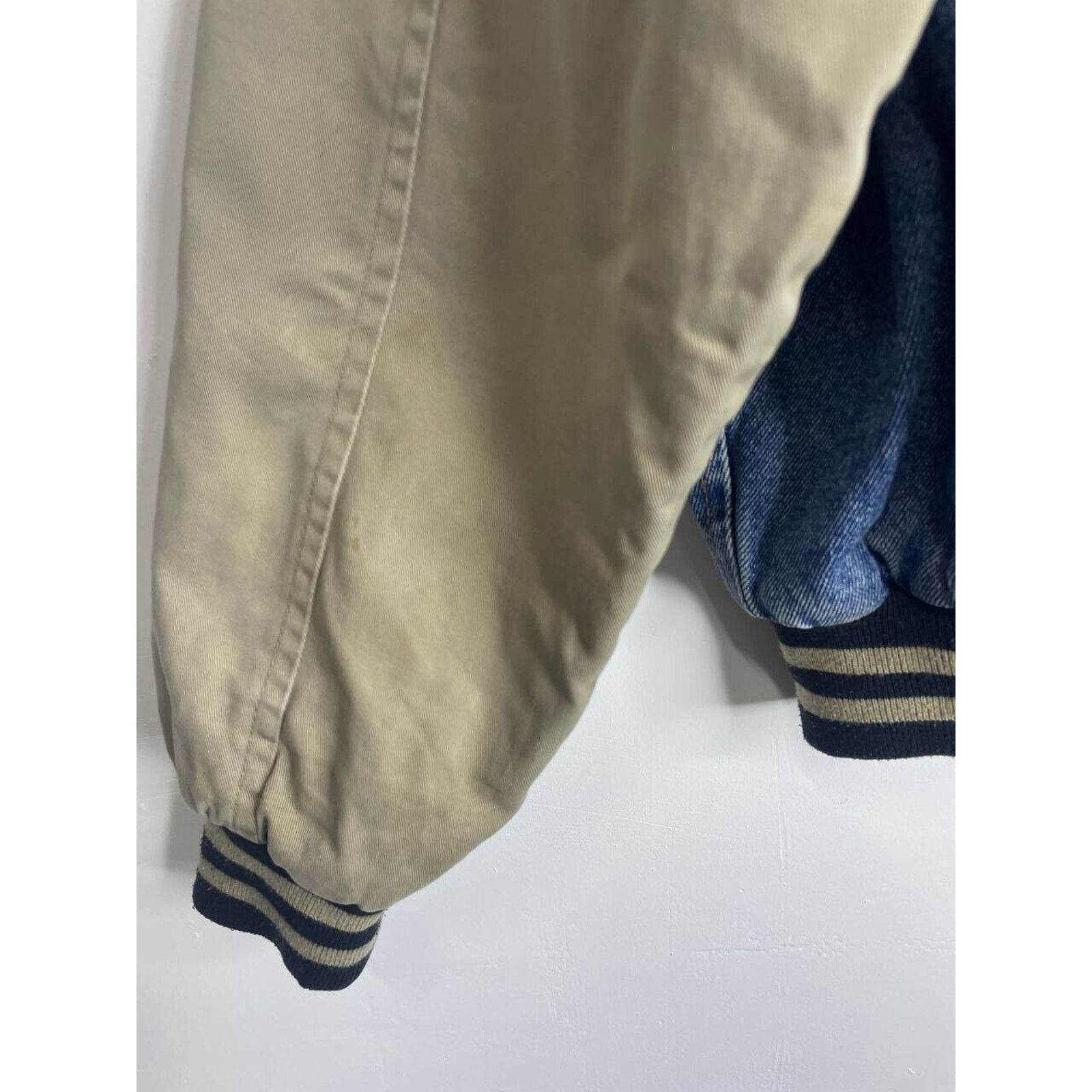 Disney × Vintage Vintage Disney Tigger Denim Varsity Jacket S Walt Disney Size US S / EU 44-46 / 1 - 6 Thumbnail