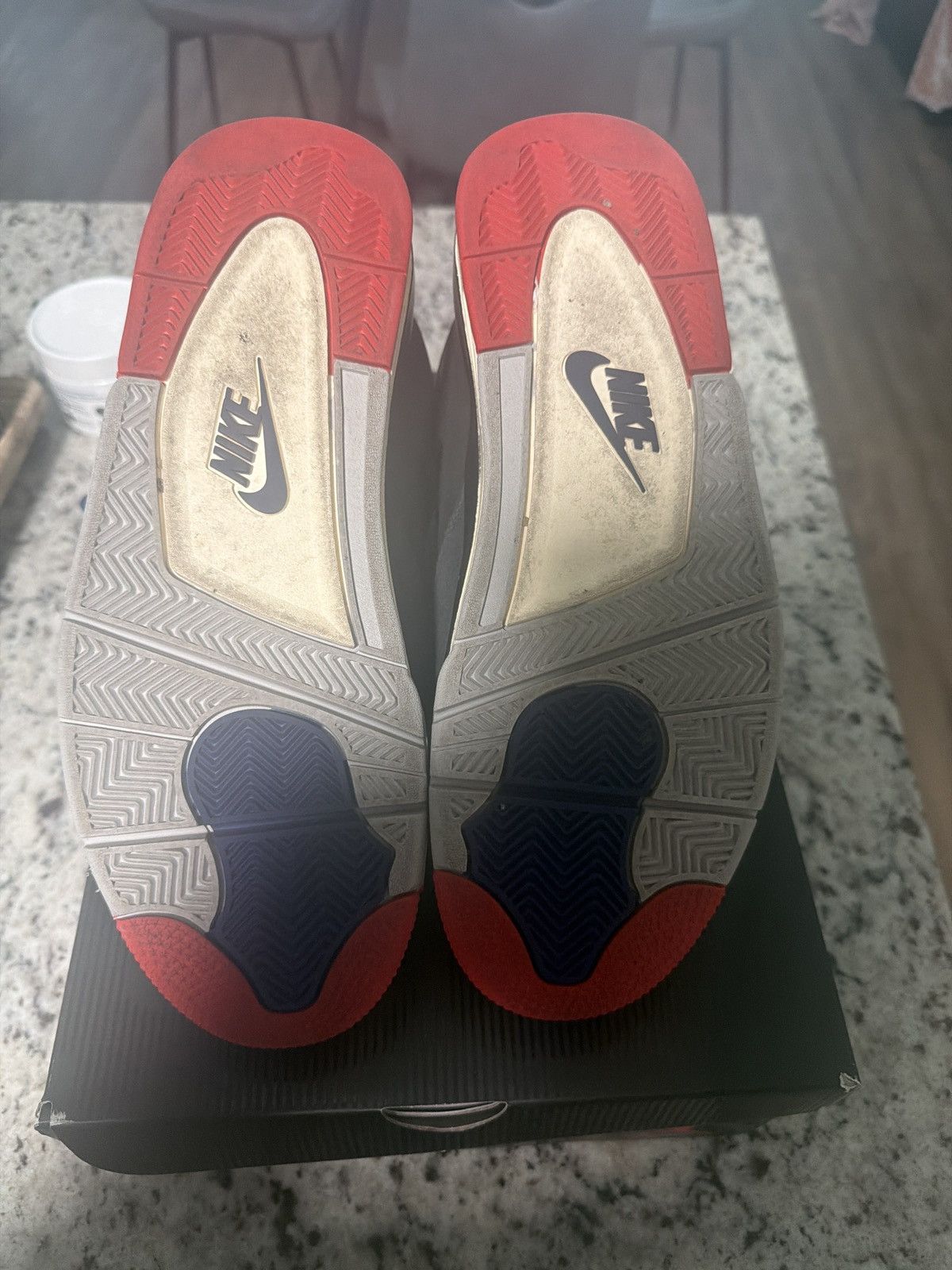 Nike Jordan Rare Air 4 Retro (White Lettering) Size US 11.5 / EU 44-45 - 4 Thumbnail