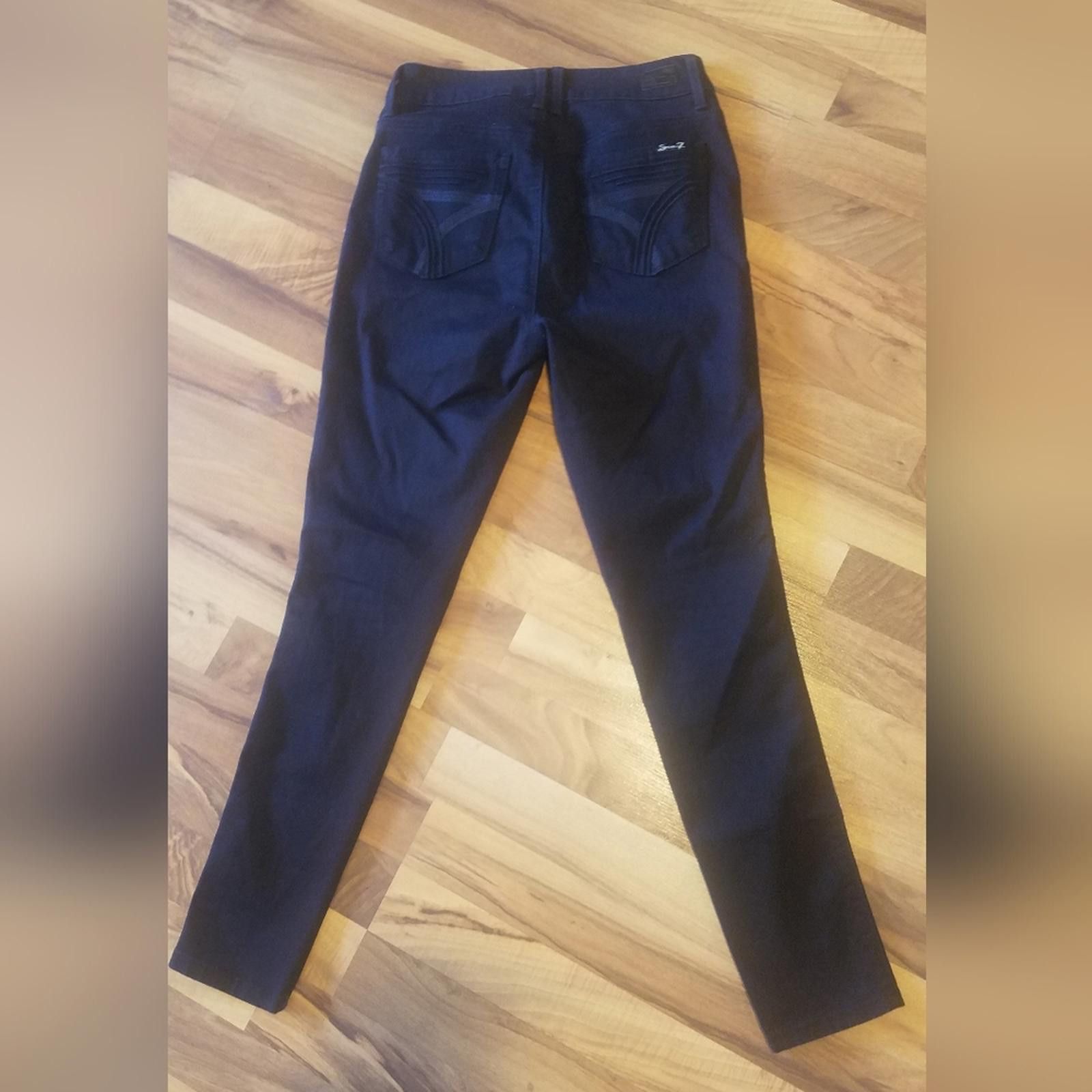 Seven 7 Seven7 High Rise Skinny Jeans Size 8 Size 30" / US 8 / IT 44 - 1 Thumbnail