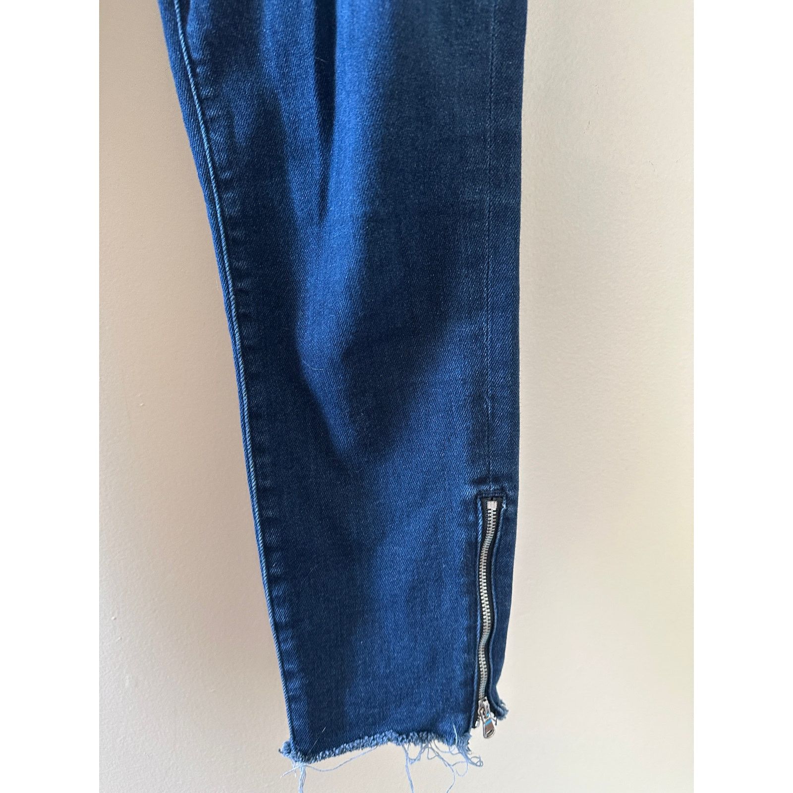 J Brand J Brand Rhythm Dark Wash Ankle Zip Denim Jeans 28 Size 28" / US 6 / IT 42 - 3 Thumbnail