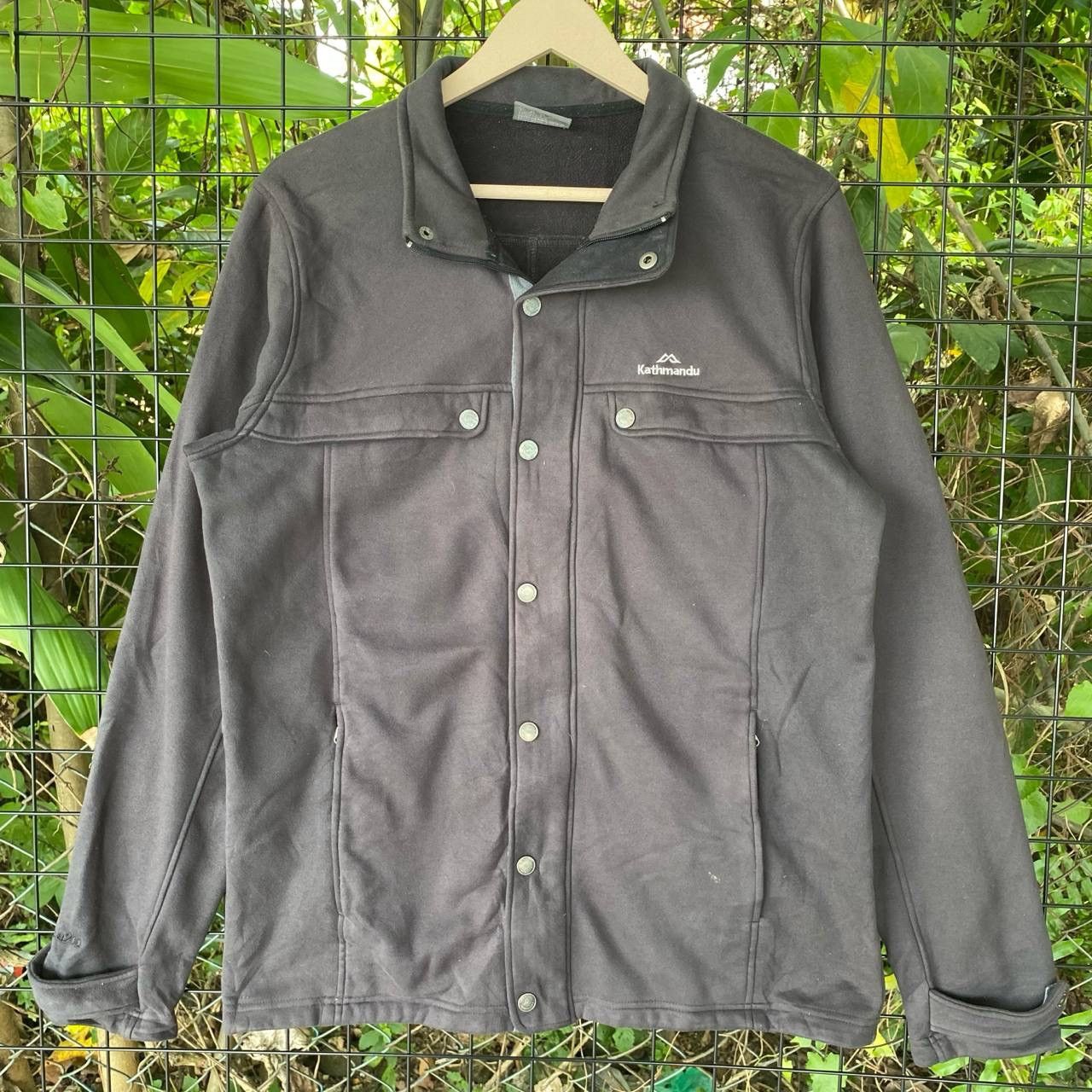 Kathmandu × Vintage Vtg Kathmadu Black Button Up Jacket Size US M / EU 48-50 / 2 - 2 Thumbnail