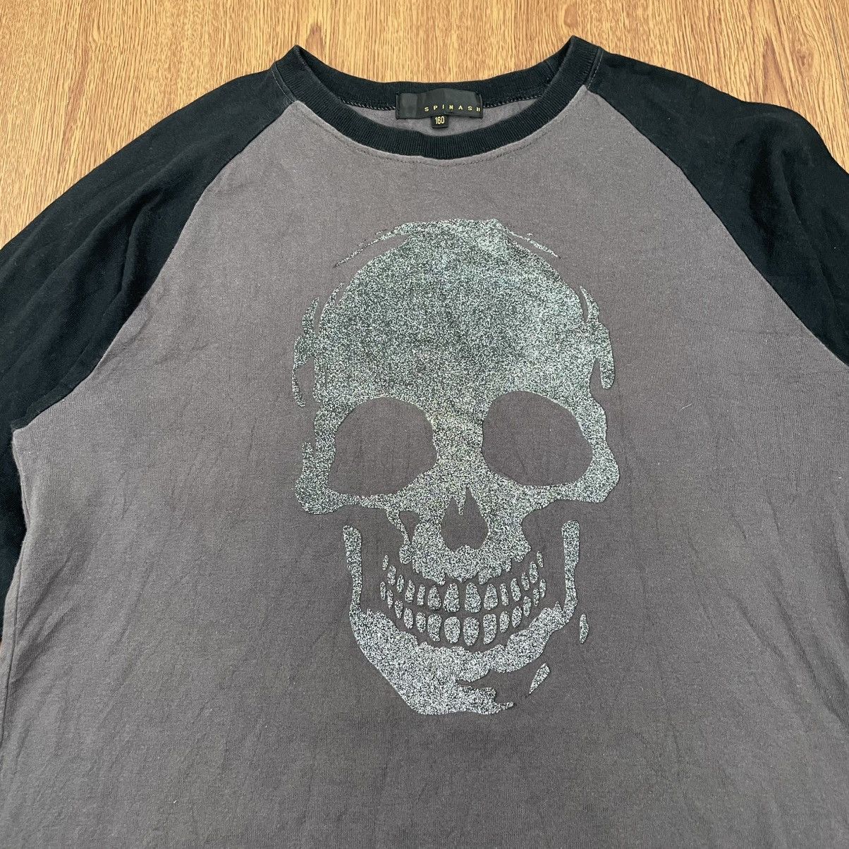 Japanese Brand Spinash glitter skull longsleeve ifsixwasnine styled Size US S / EU 44-46 / 1 - 2 Thumbnail