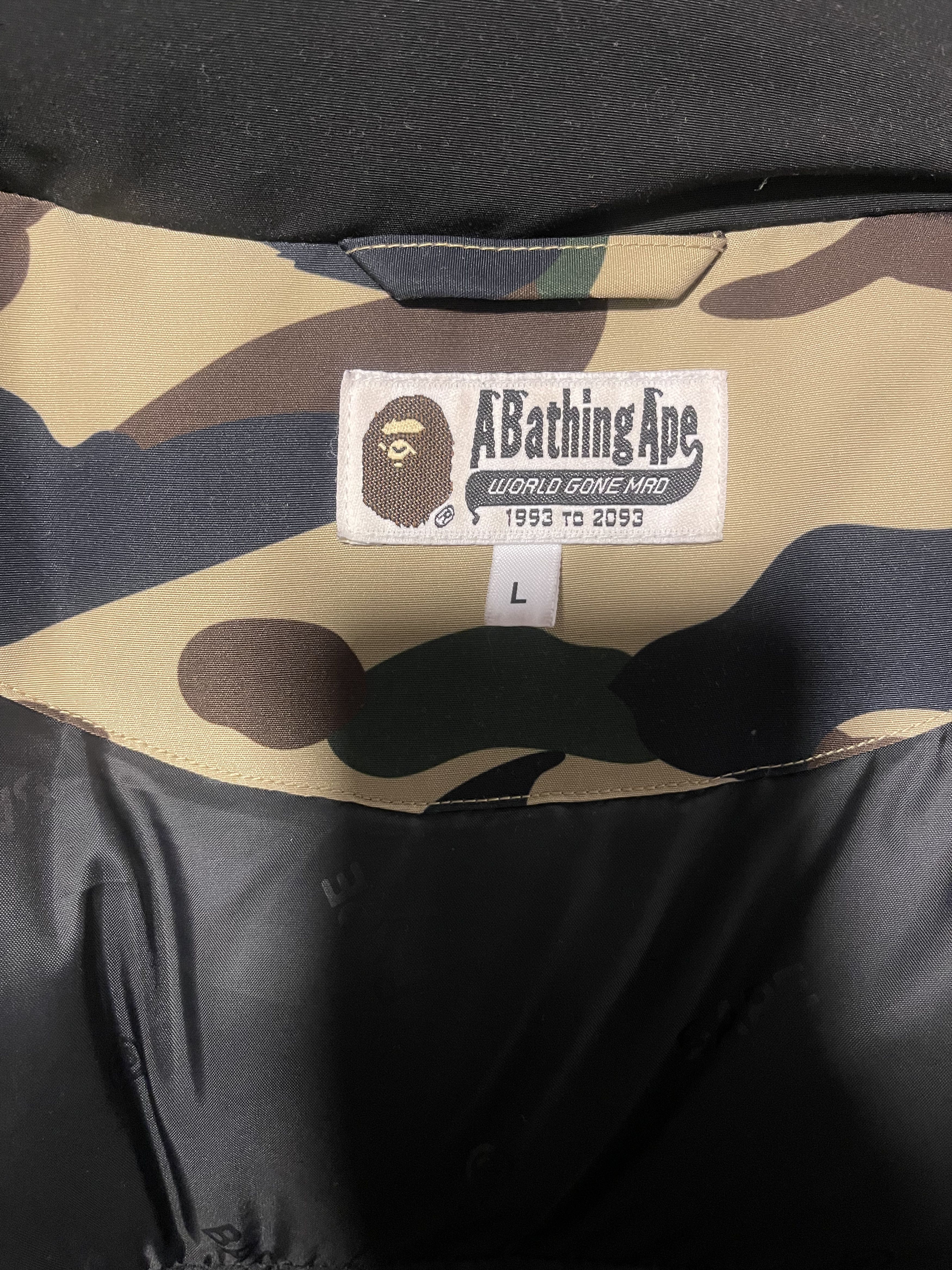 Bape 1st Camo Snowboard Down Jacket Size US L / EU 52-54 / 3 - 3 Thumbnail