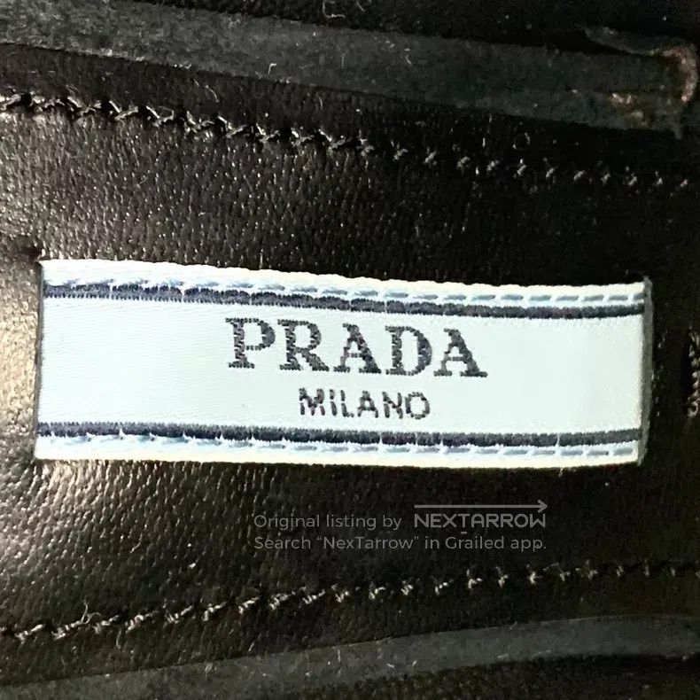 Prada Prada Black logo triangle boots Size US 5 / IT 35 - 8 Thumbnail