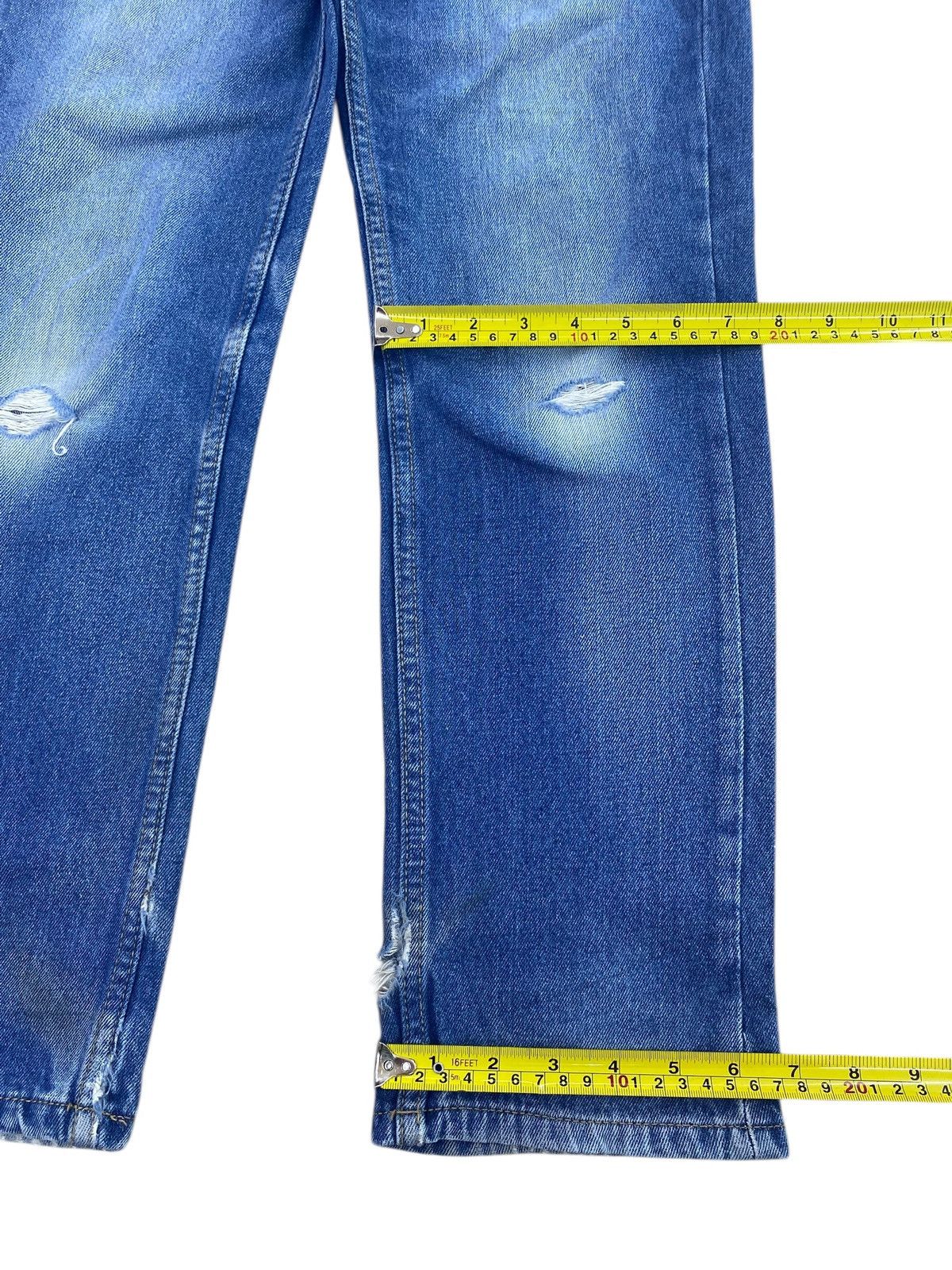 Japanese Brand Japanese Brand Design Art Style Straight Cut Jeans Size US 29 - 8 Thumbnail