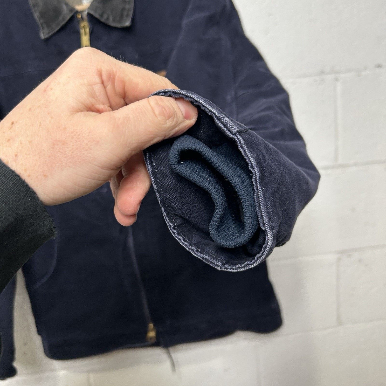 Carhartt Y2K Carhartt Sherpa-Lined Ridge Coat “Midnight Blue” Size US S / EU 44-46 / 1 - 8 Thumbnail