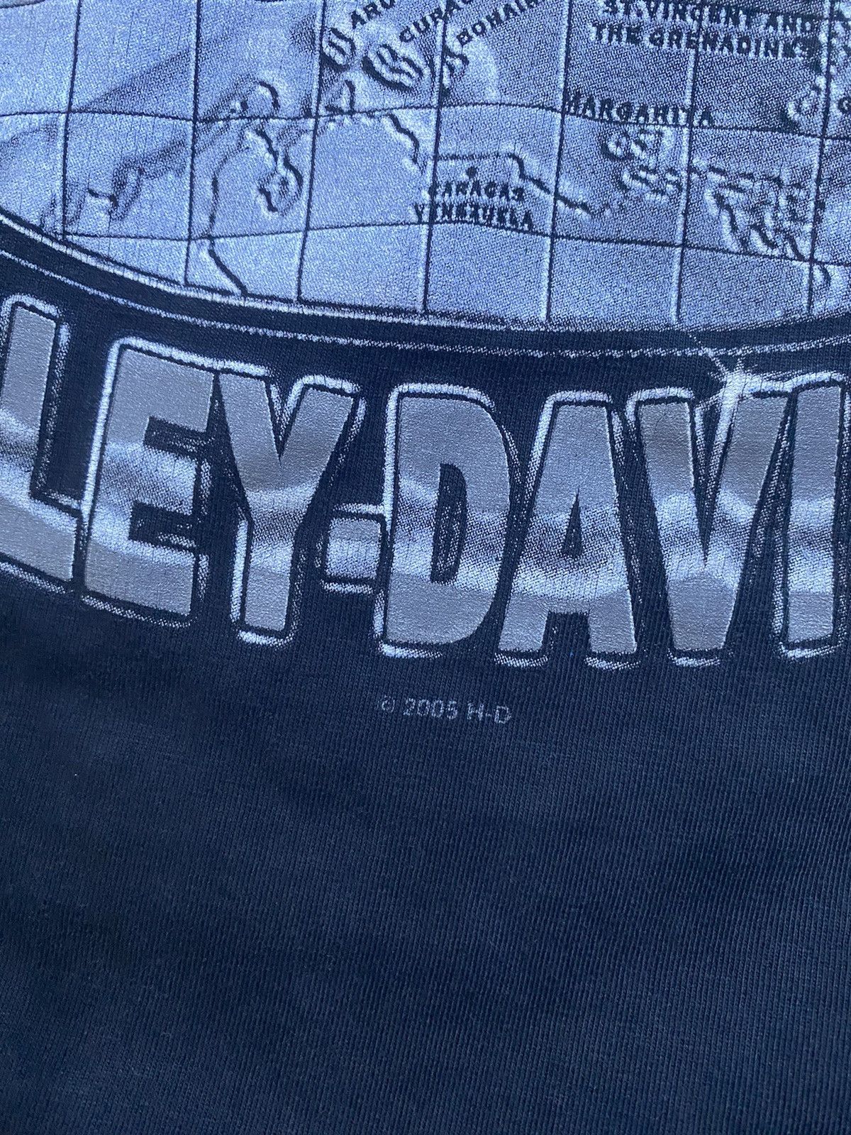 Harley Davidson × Vintage Vintage Faded Distressed Harley Davidson Tee Shirt Size US XXL / EU 58 / 5 - 6 Thumbnail
