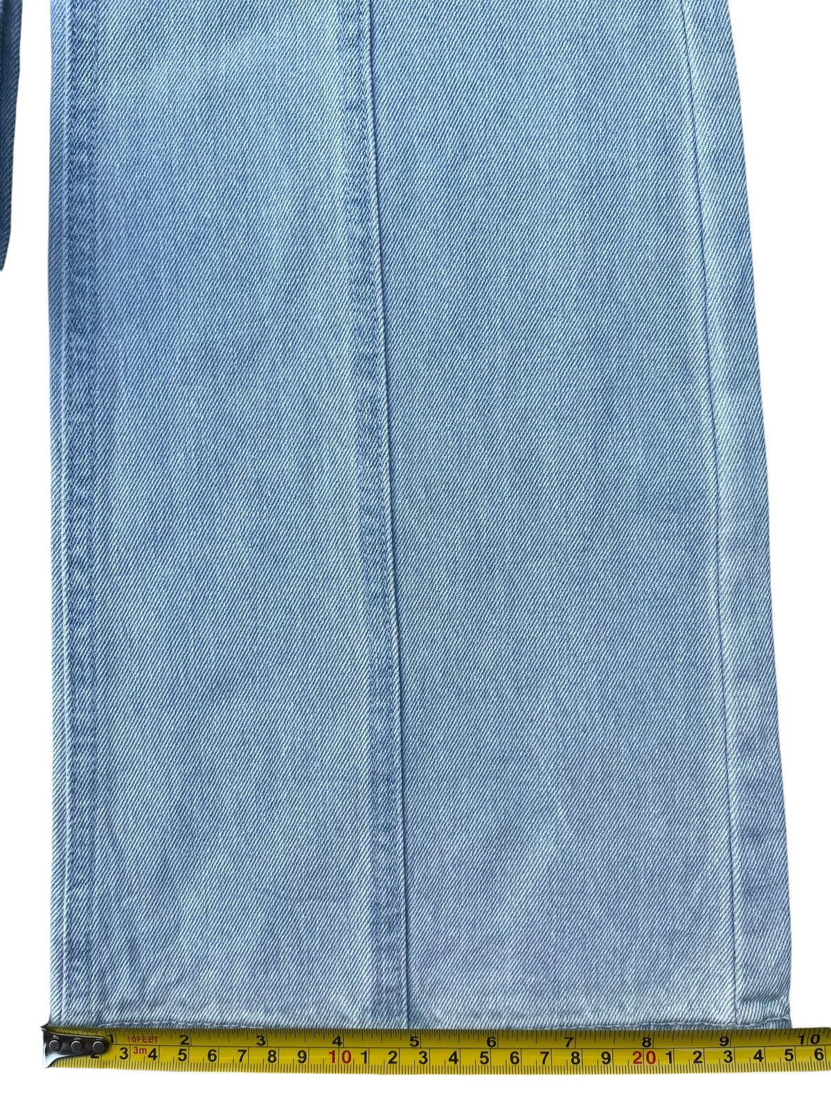 Japanese Brand Vintage Japanese Brand Front Seam Light Blue Wash Flare Jean Size 26" / US 2 / IT 38 - 13 Thumbnail